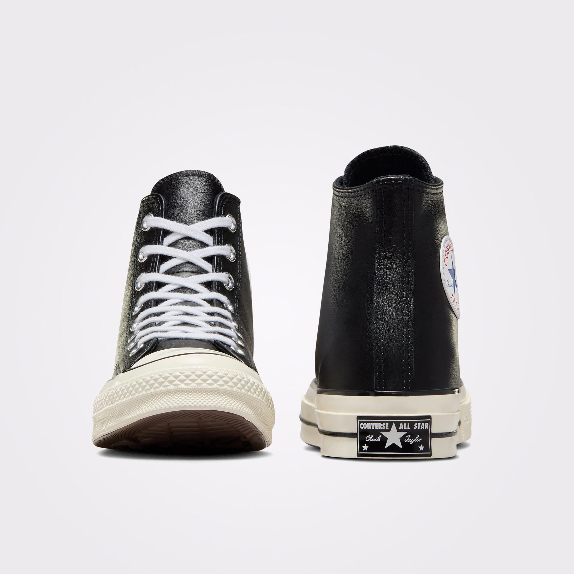 Converse Chuck 70 Unisex Siyah Deri Sneaker