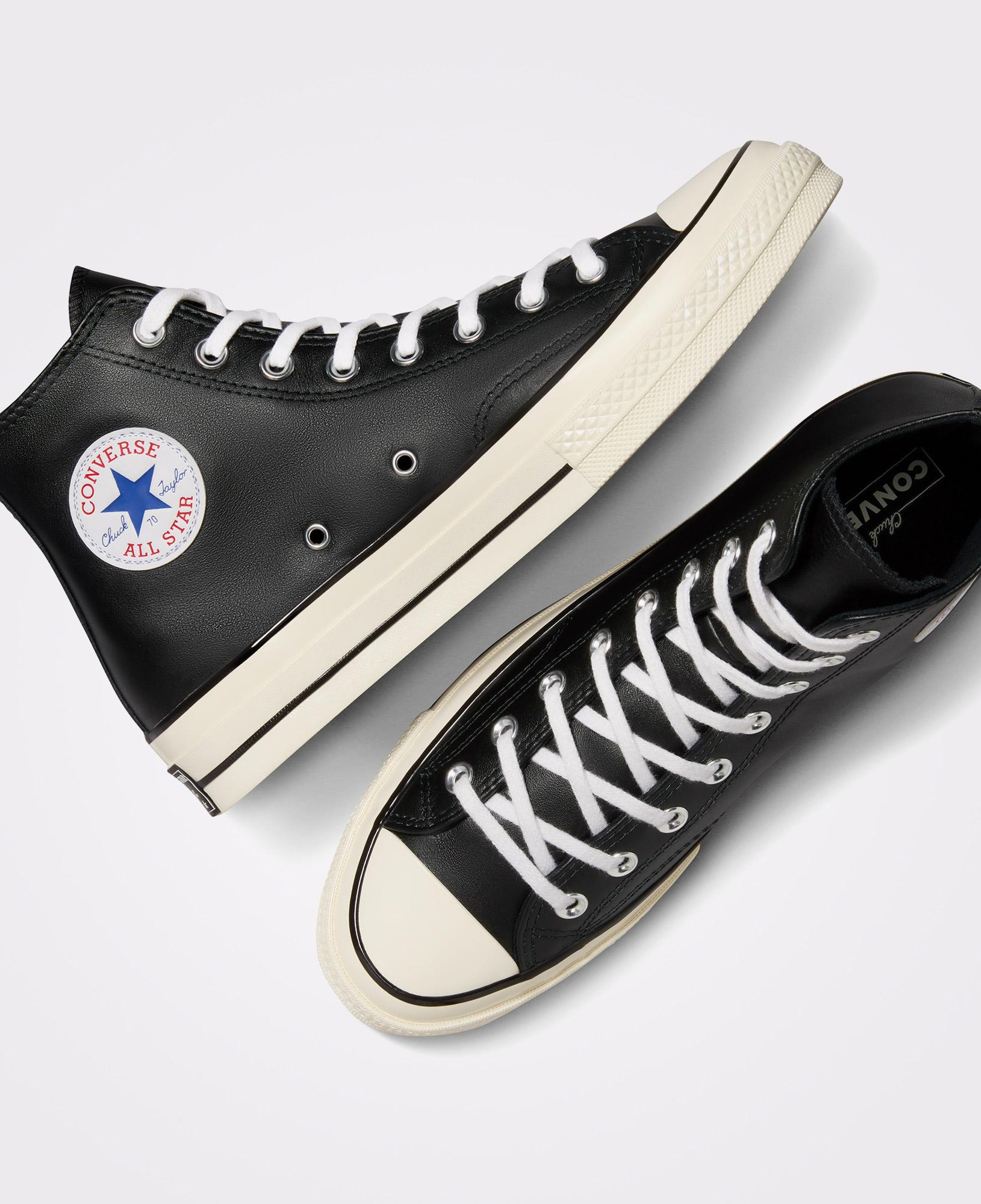 Converse Chuck 70 Unisex Siyah Deri Sneaker