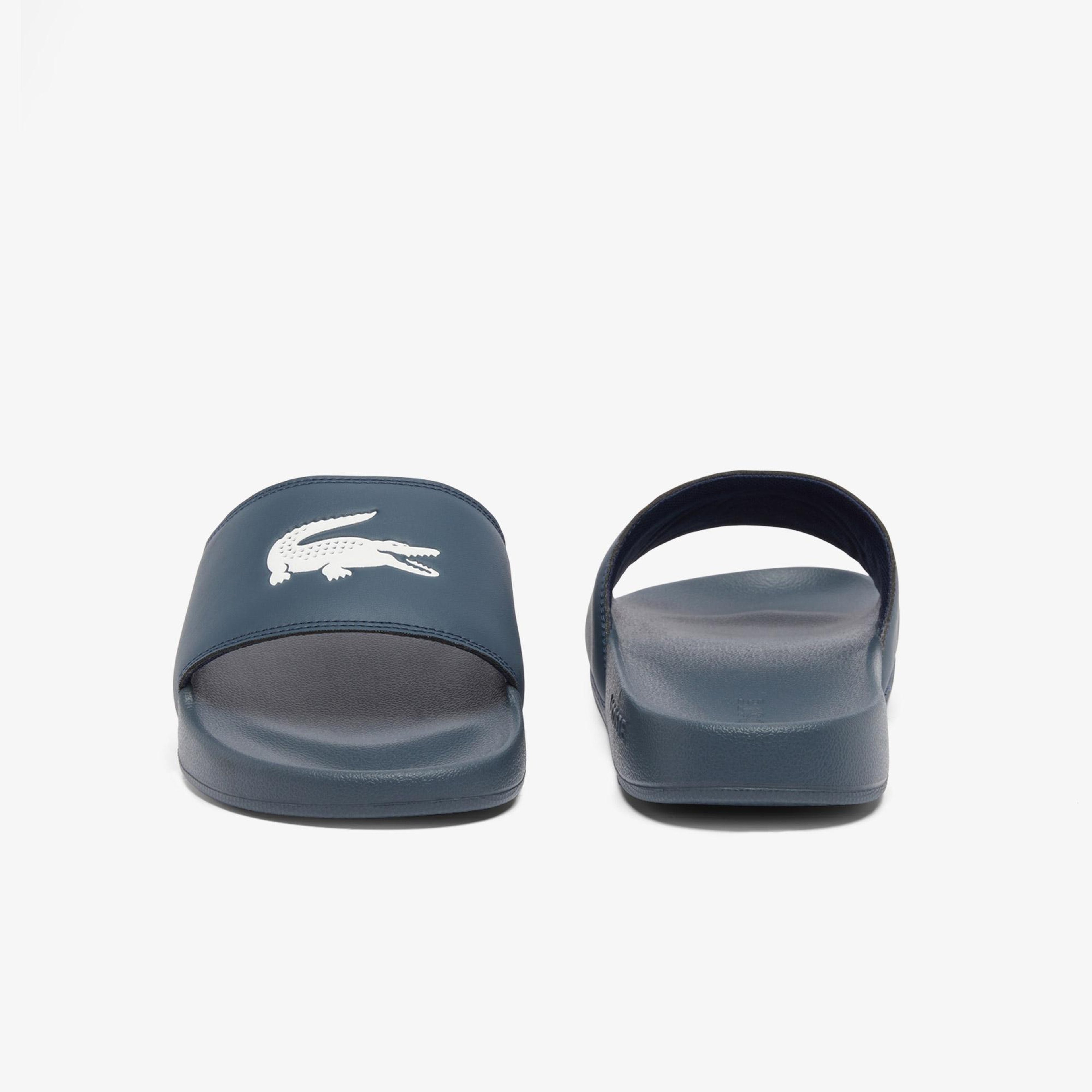 Lacoste Serve Slide Erkek Lacivert Terlik