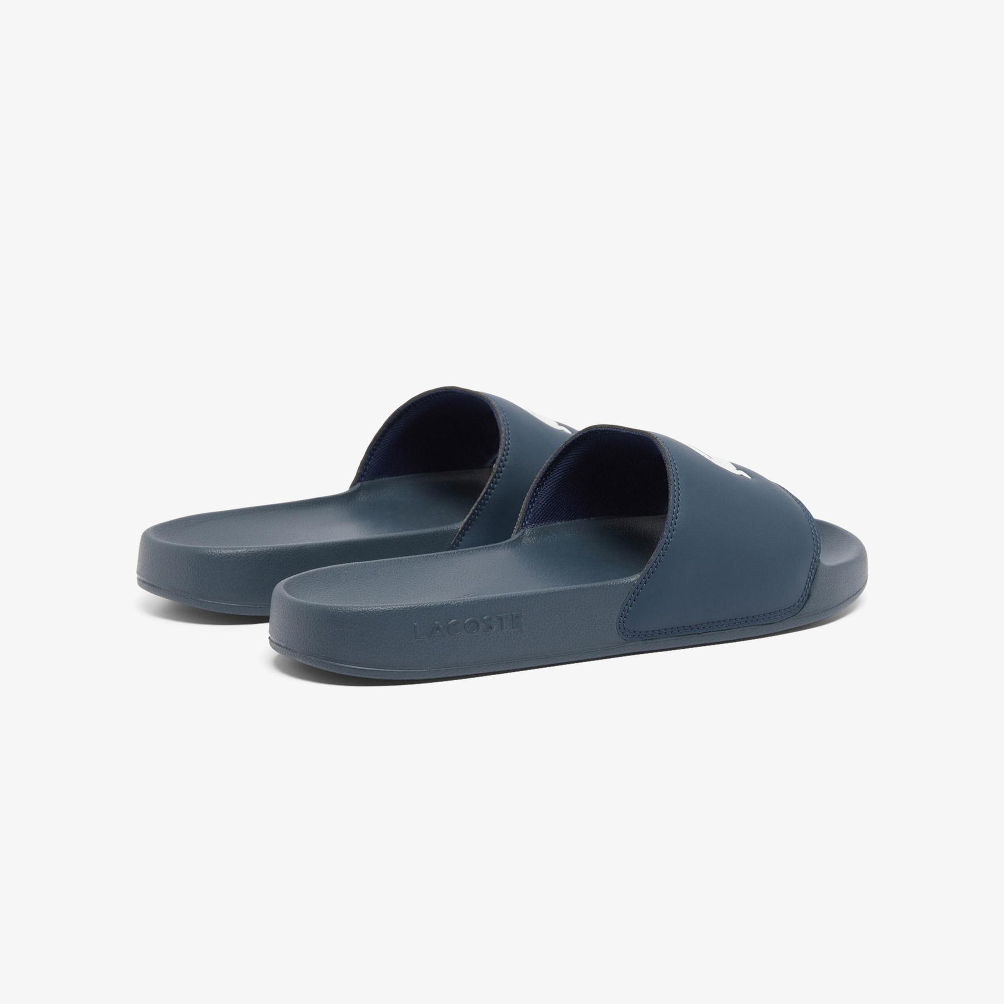 Lacoste Serve Slide Erkek Lacivert Terlik