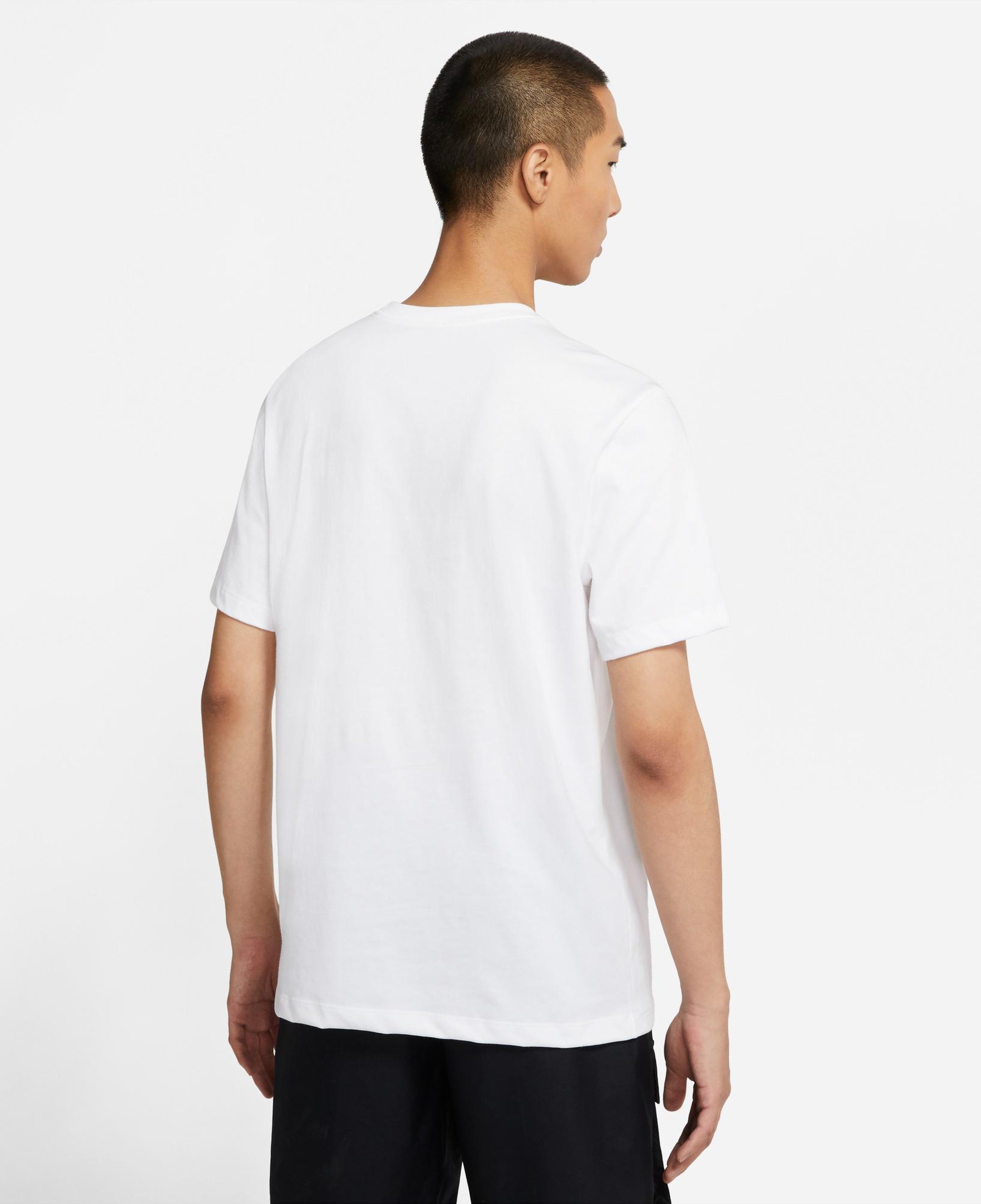 Nike Sportswear Icon Swoosh Erkek Beyaz T-Shirt