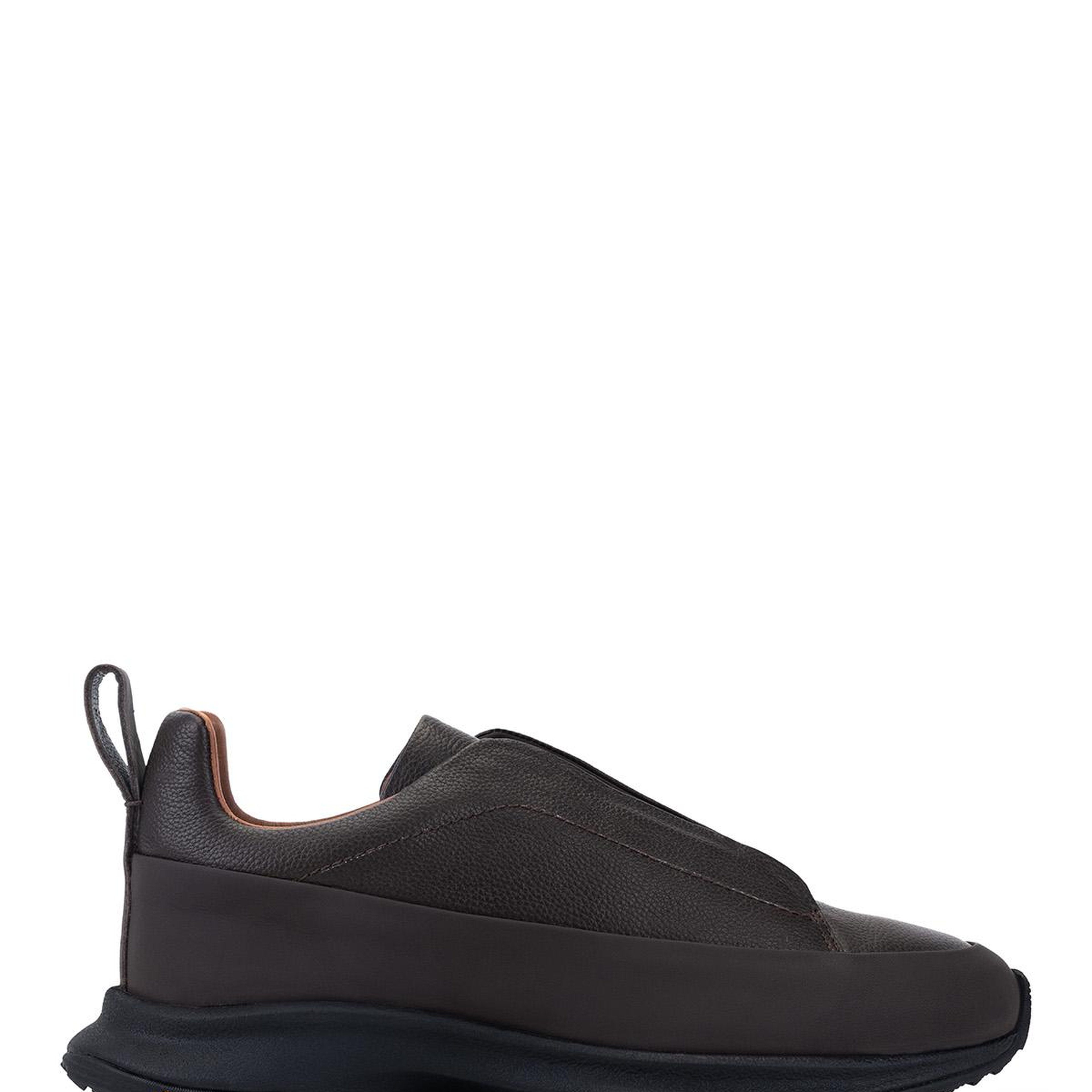Tamer Tanca Erkek Hakiki Deri Kahverengi Sneakers & Spor Ayakkabı
