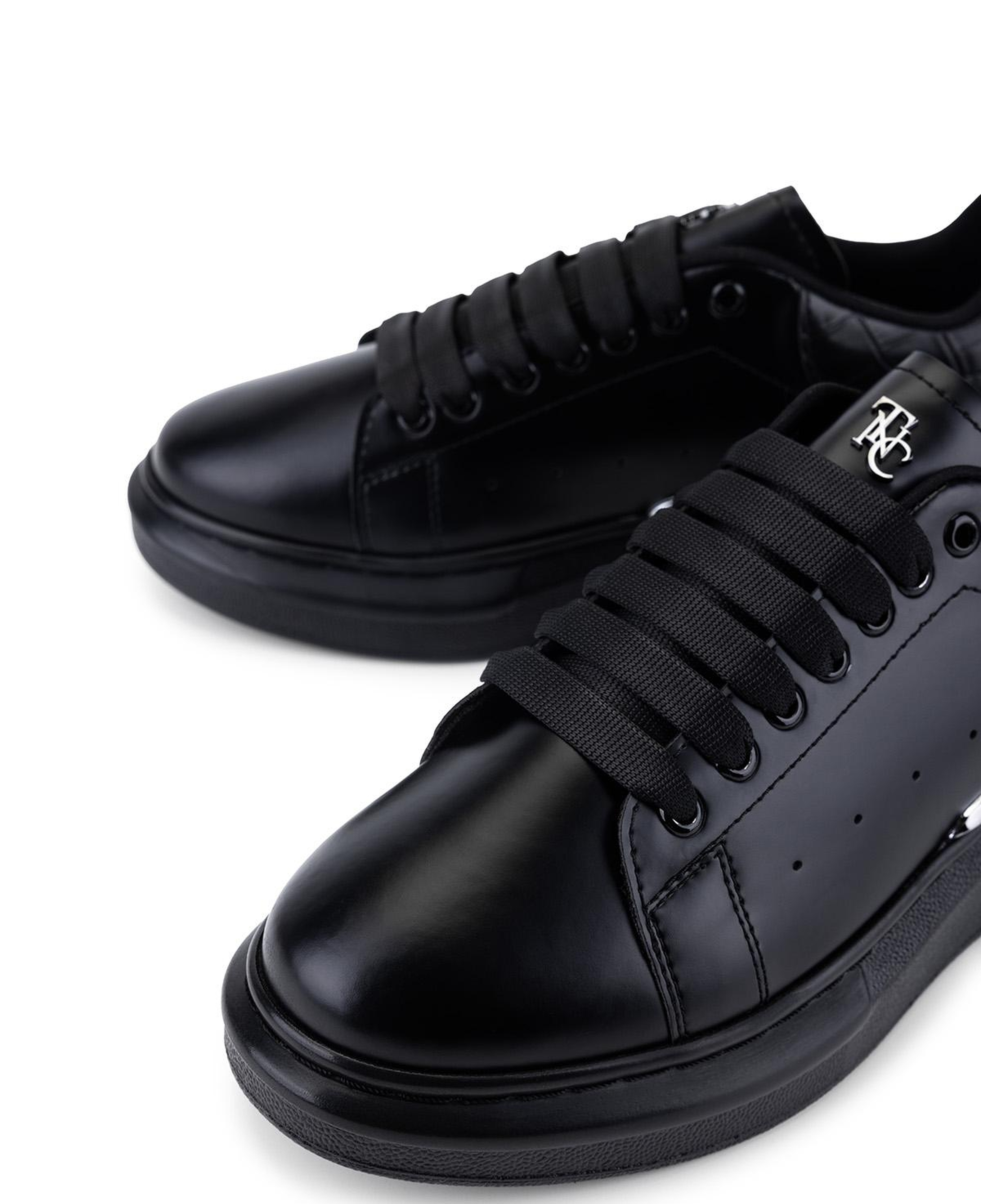 Tamer Tanca Erkek Vegan Siyah Sneakers & Spor Ayakkabı