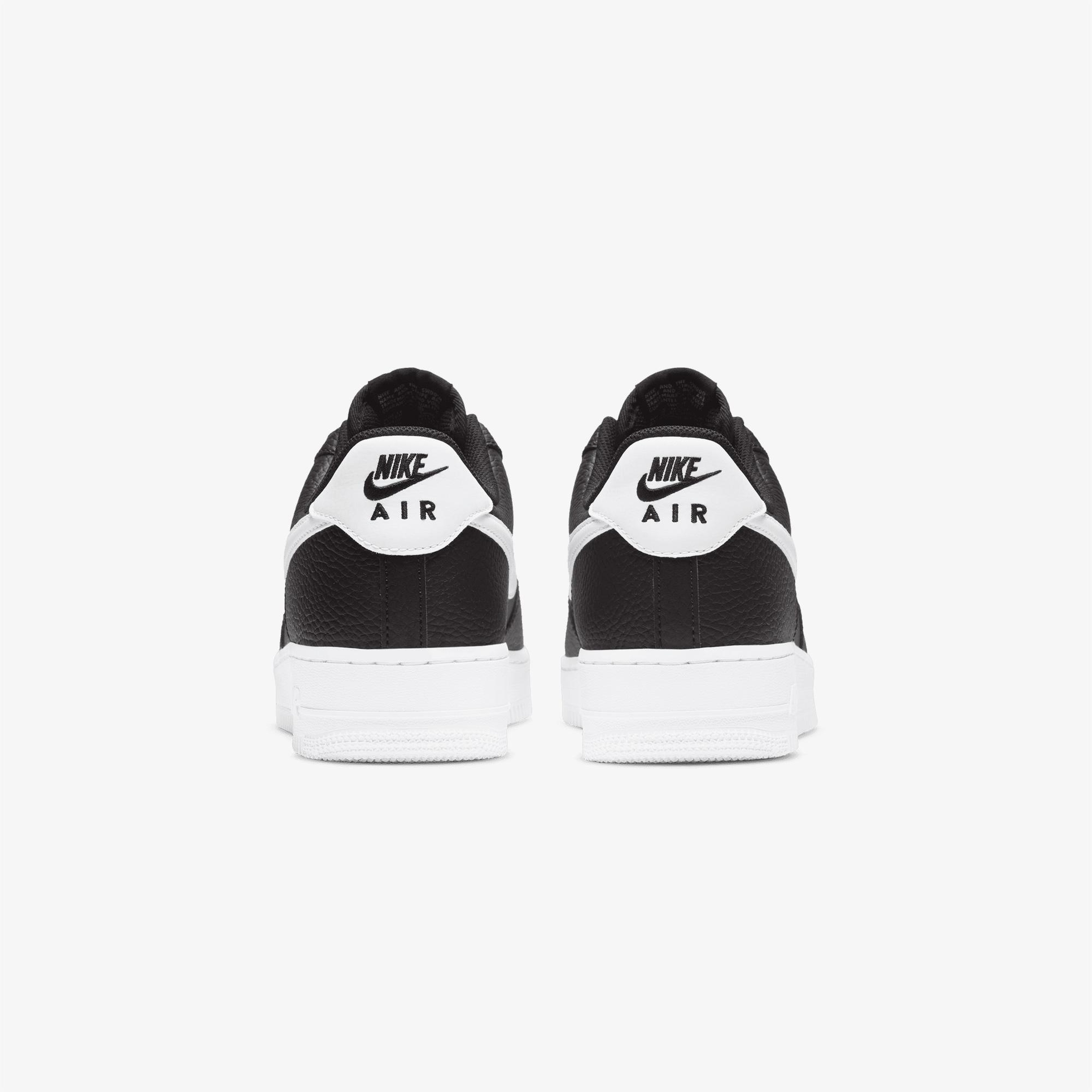 Nike Air Force 1 '07 Erkek Siyah Spor Ayakkabı