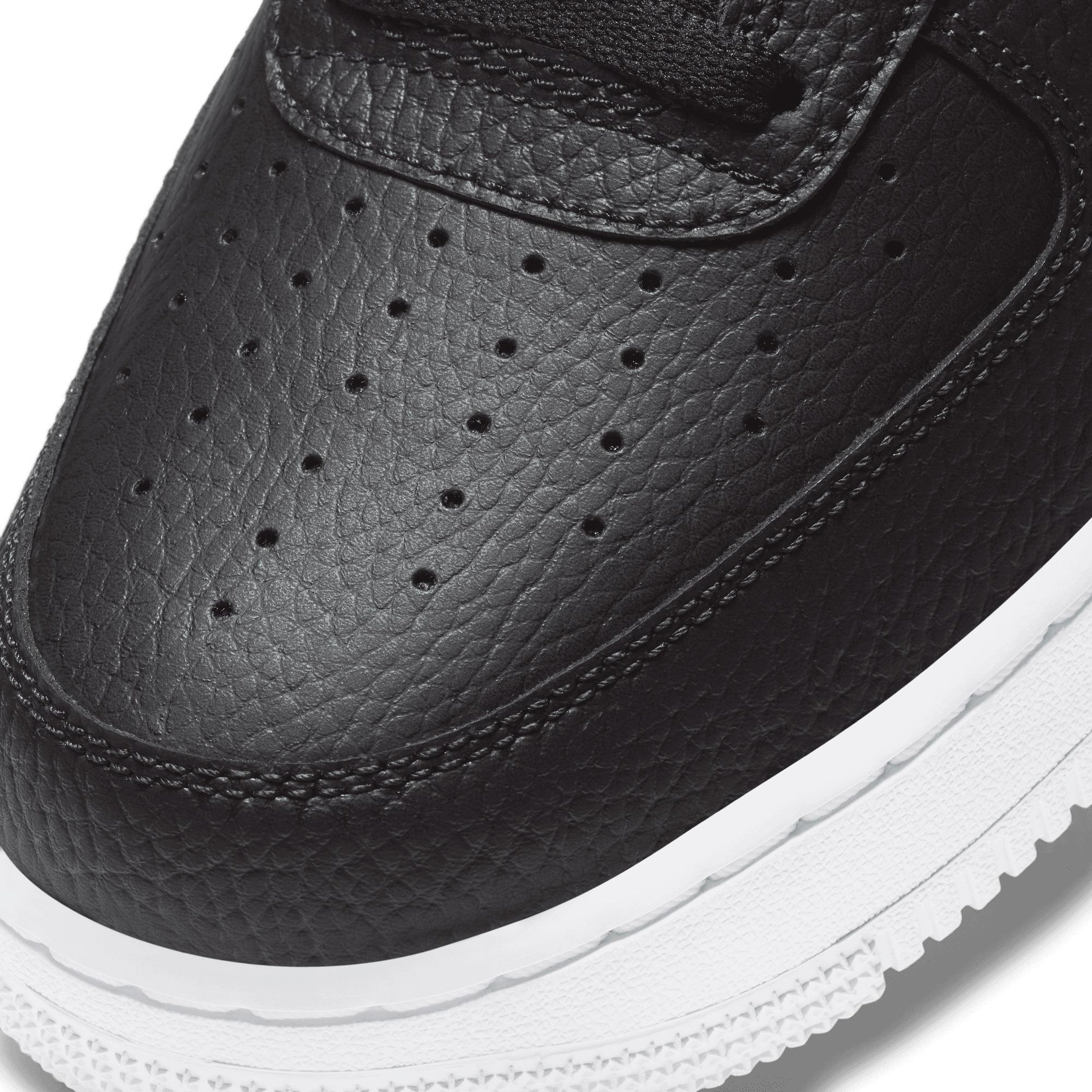 Nike Air Force 1 '07 Erkek Siyah Spor Ayakkabı