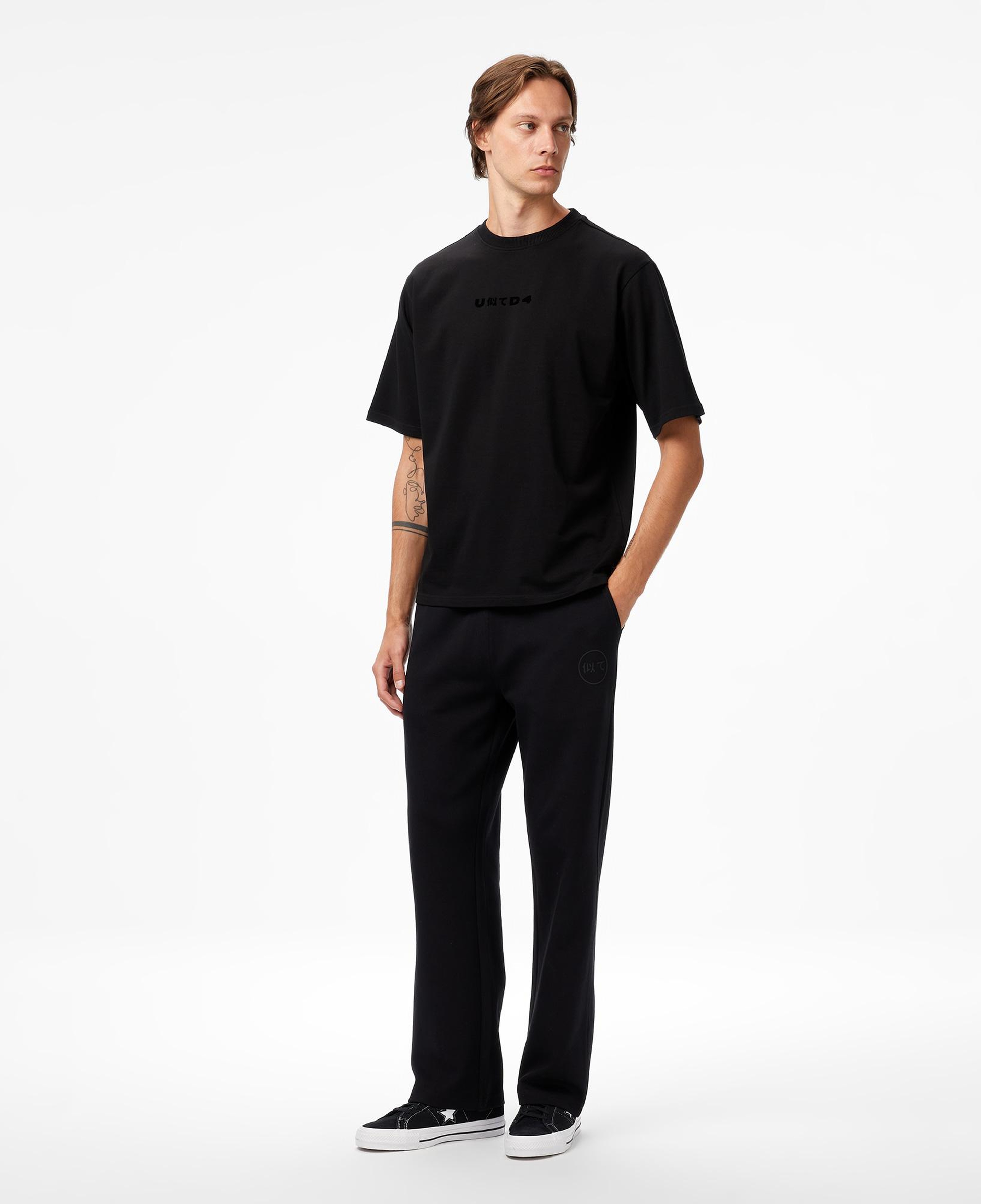 UNITED4 Erkek Siyah T-Shirt