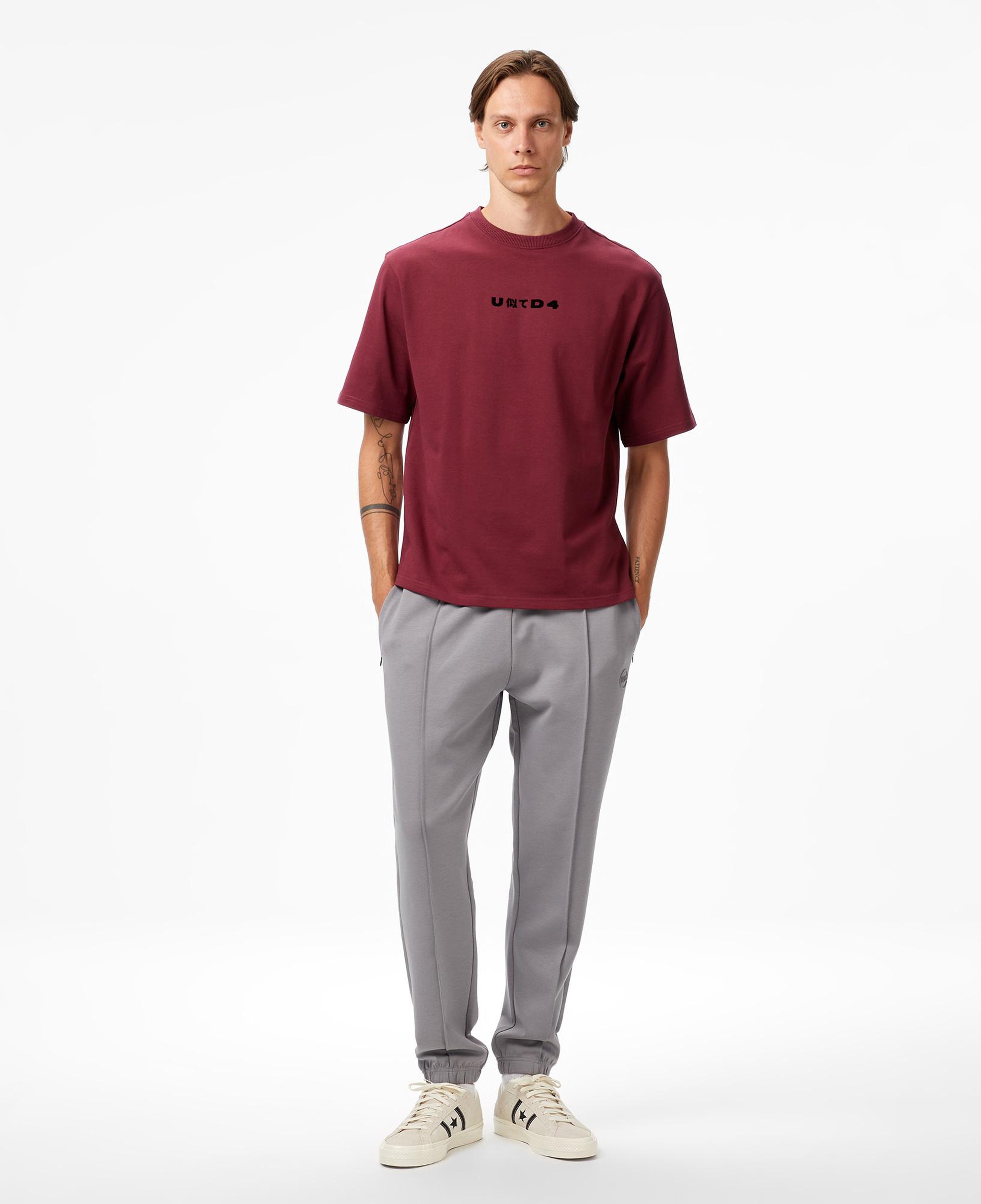 UNITED4 Erkek Bordo T-Shirt
