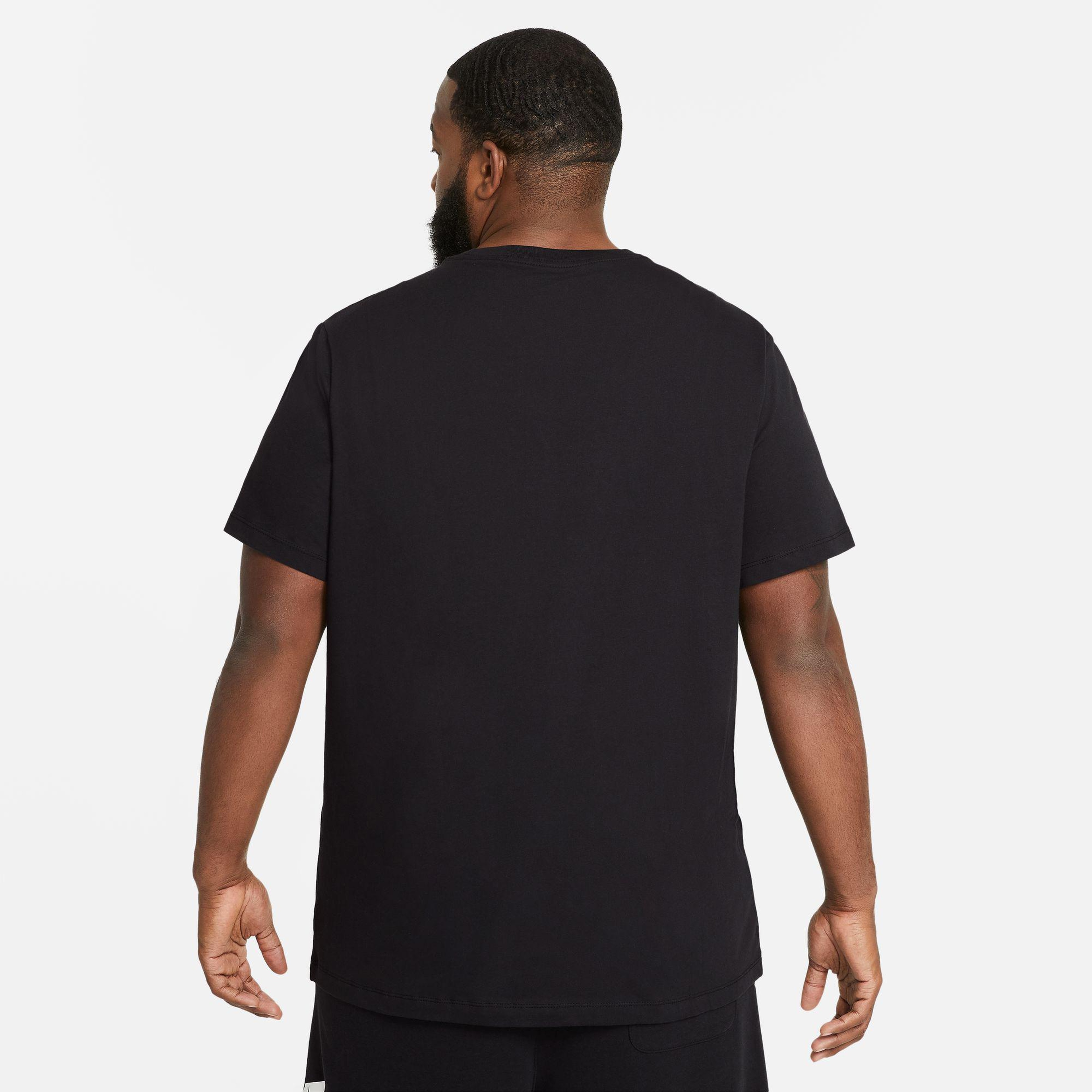 Nike Sportswear Icon Futura Erkek Siyah T-Shirt