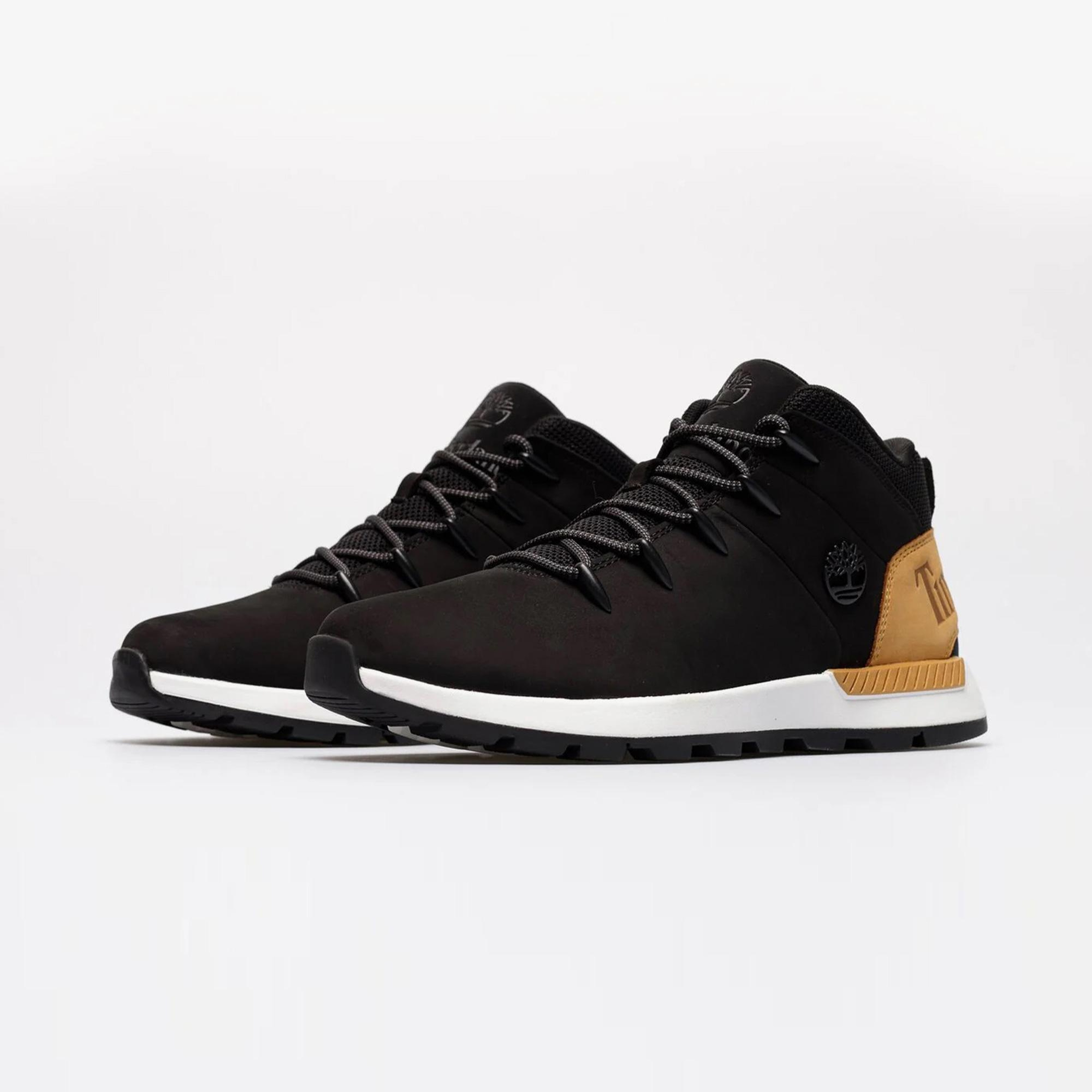 Timberland Sprint Trekker Mid Erkek Siyah Outdoor Ayakkabı