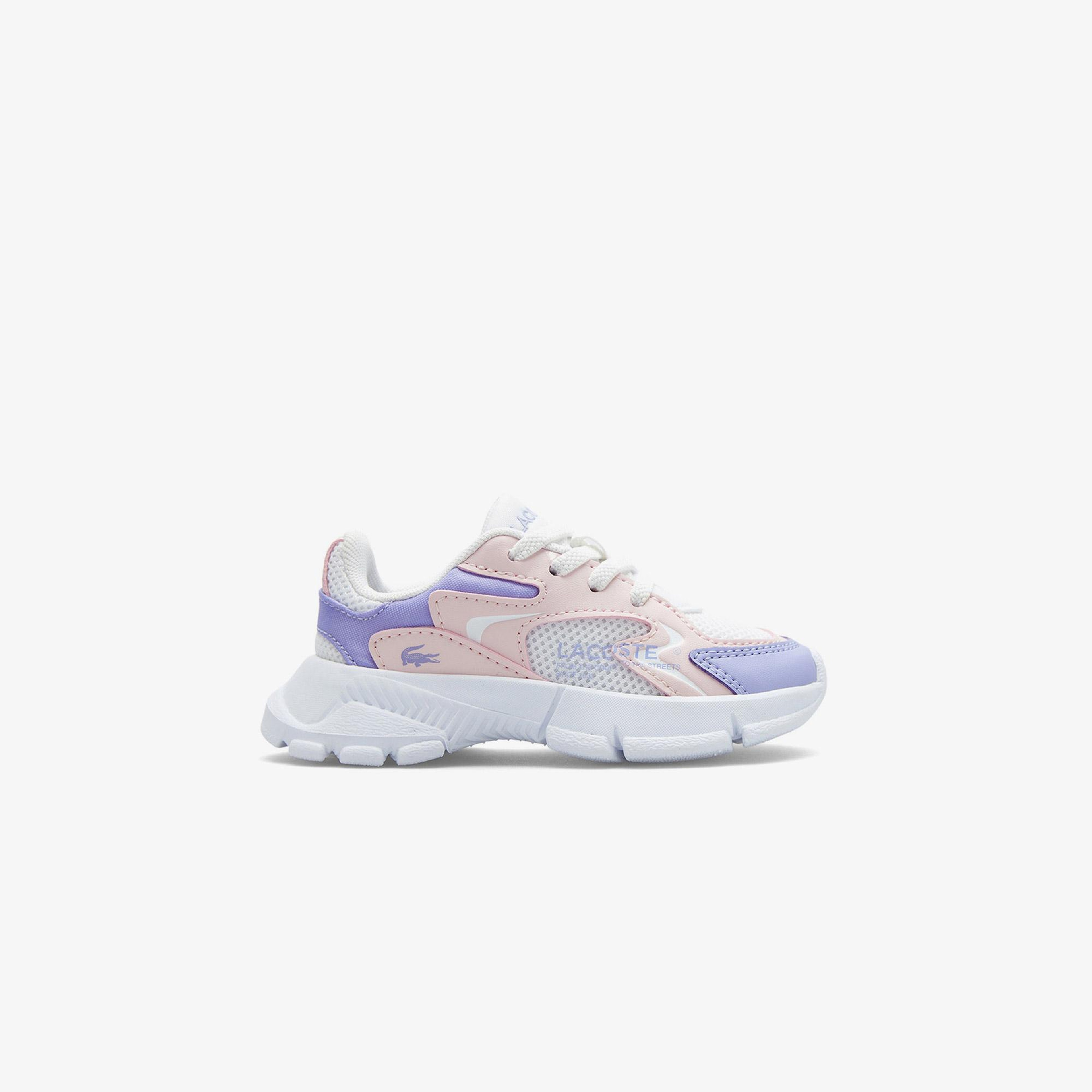 Lacoste L003 Neo Çocuk Mor Sneaker