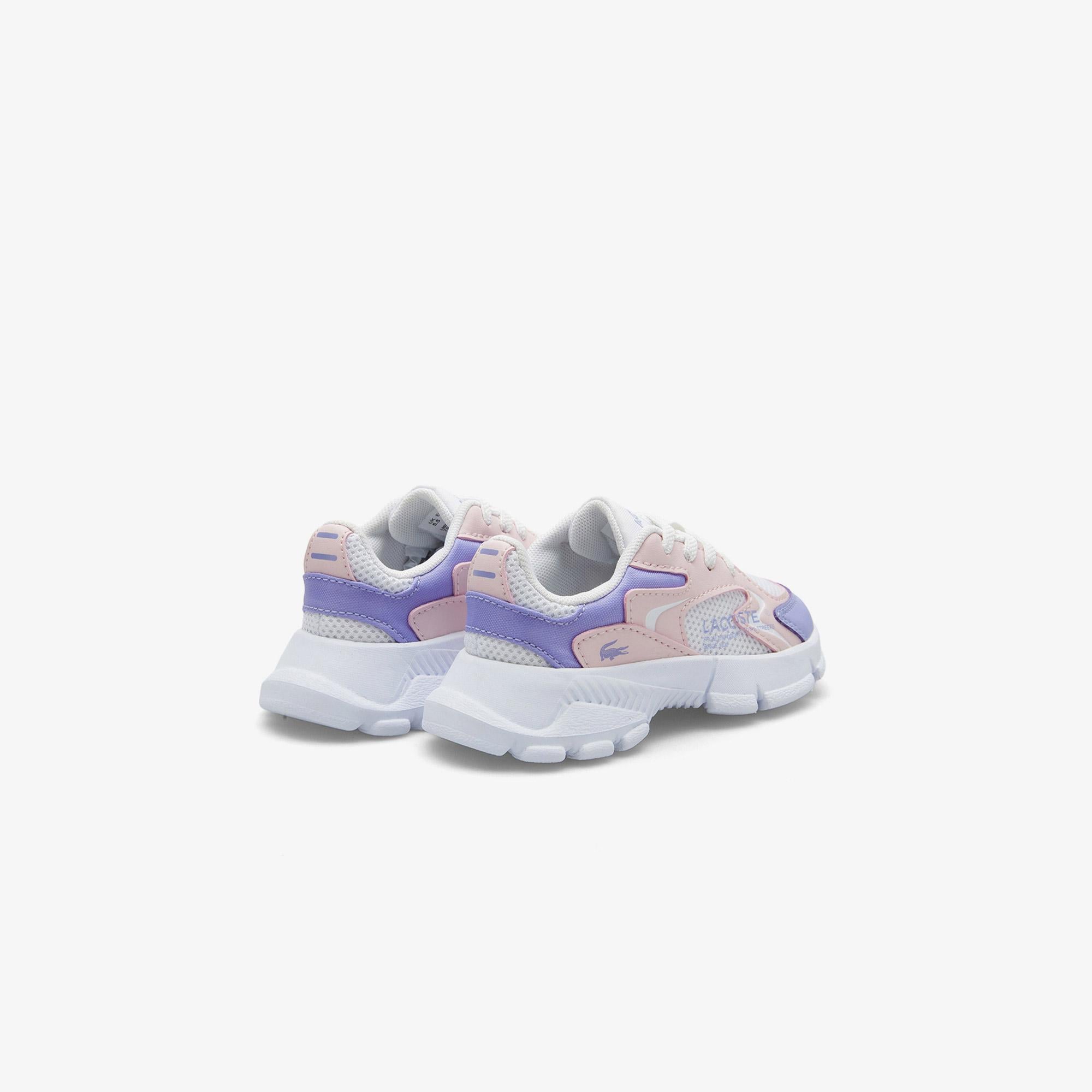 Lacoste L003 Neo Çocuk Mor Sneaker