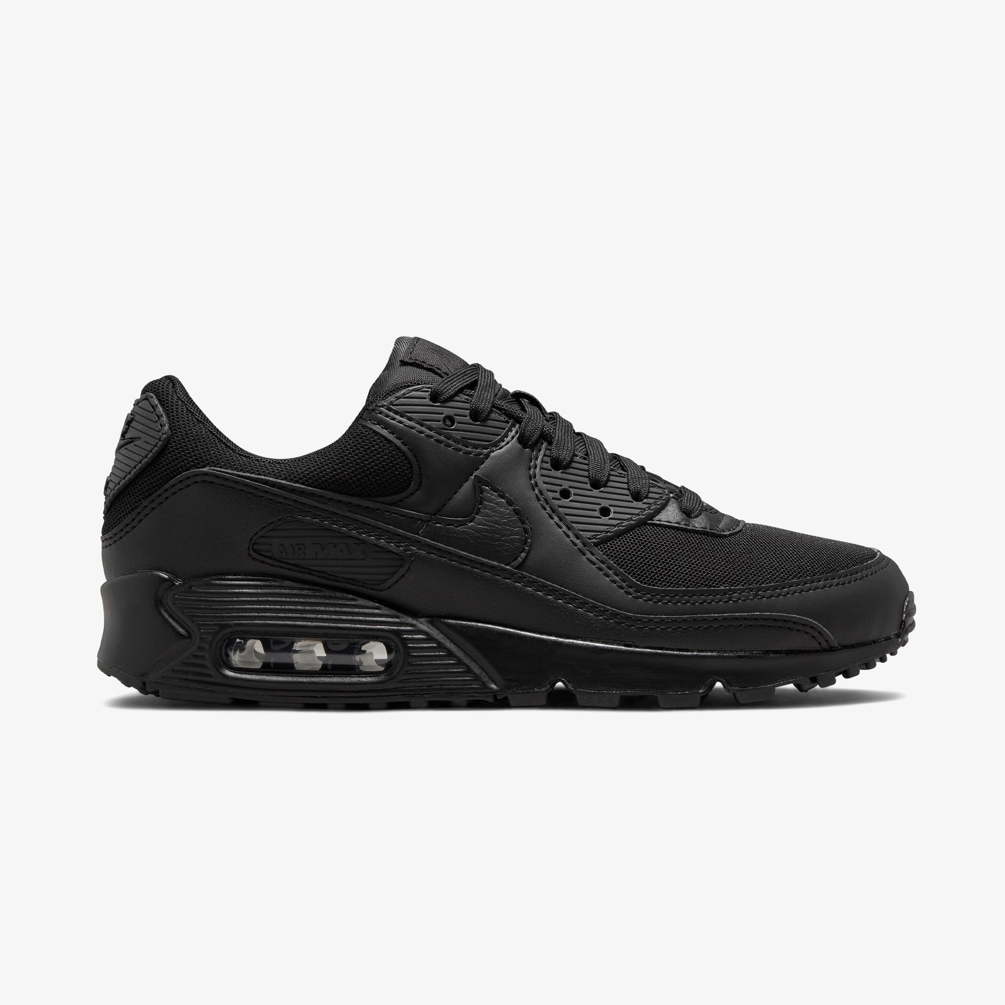 Nike Air Max 90 Kadın Siyah Spor Ayakkabı