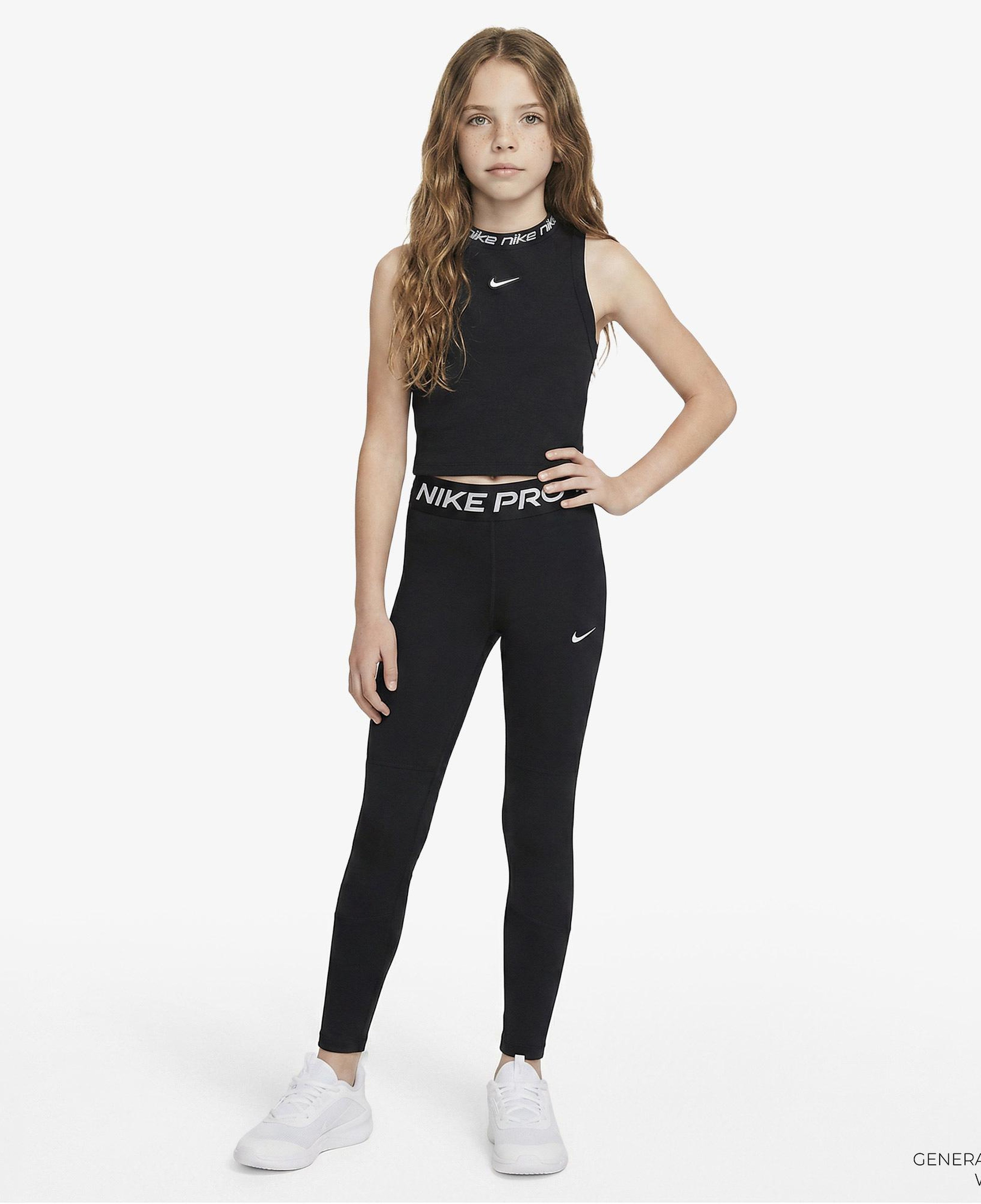 Nike Pro Legging Çocuk Siyah Tayt