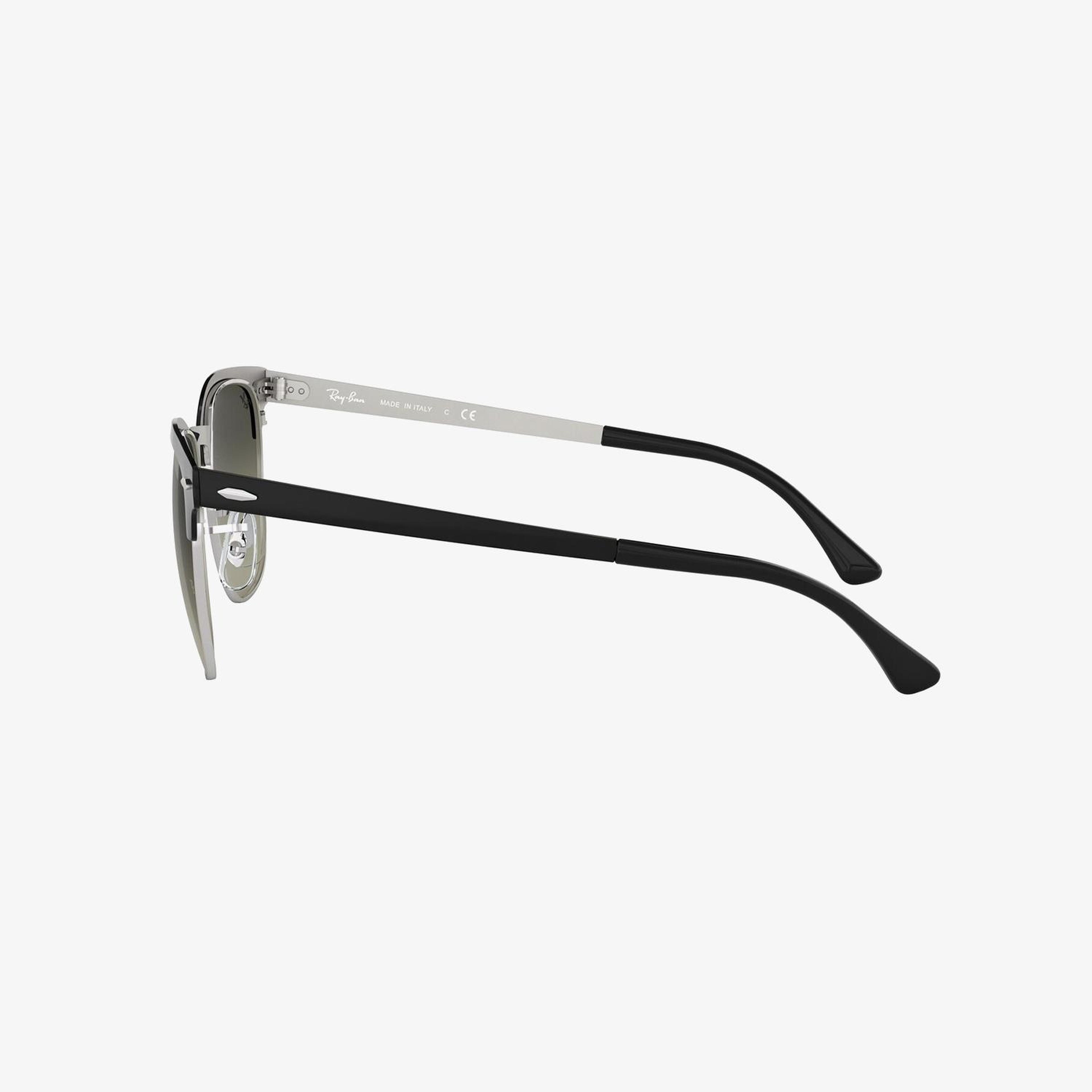 RAY-BAN 0RB3716 Clubmaster Metal Unisex Silver Siyah Güneş Gözlüğü