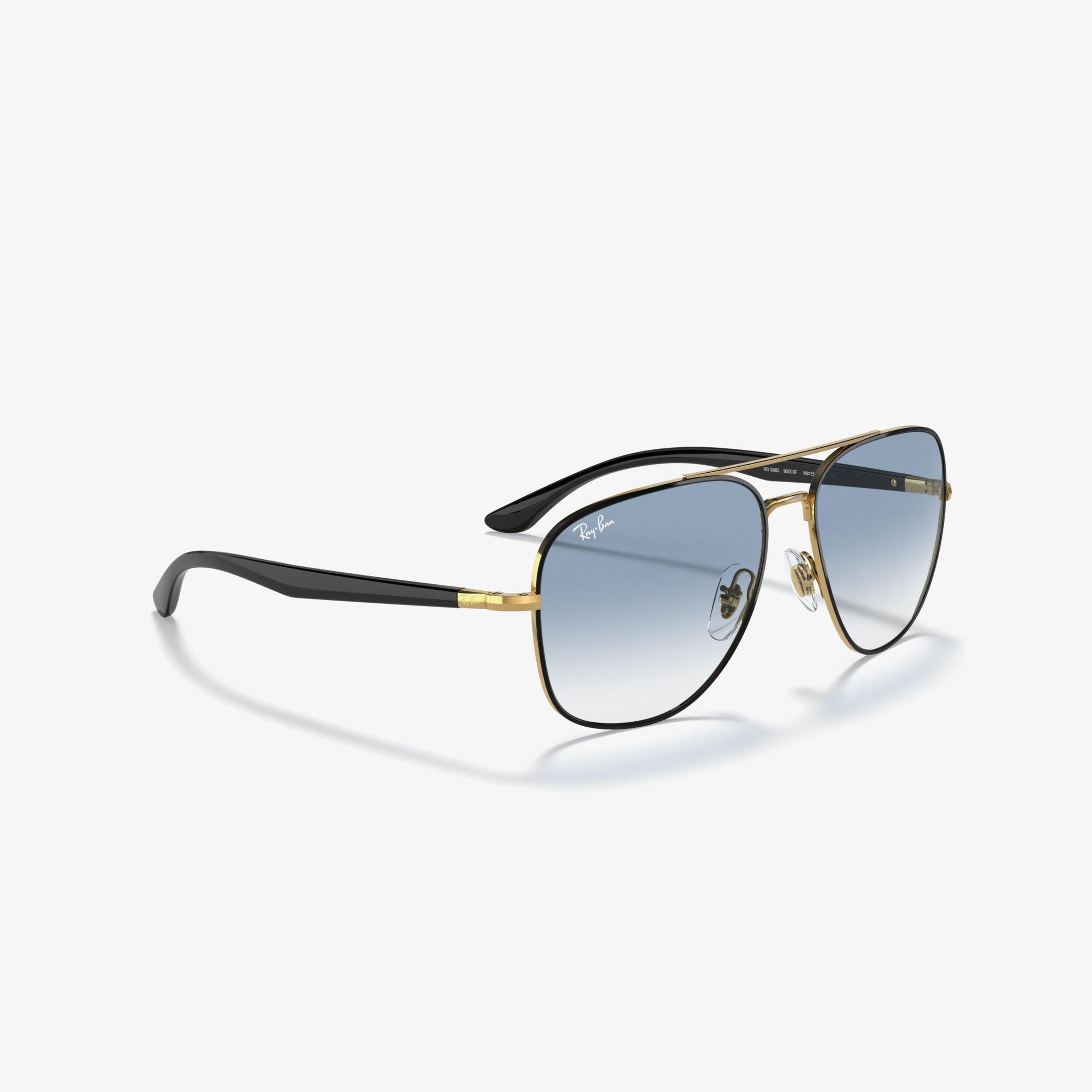 Ray-Ban 0RB3683 Unisex Siyah Güneş Gözlüğü