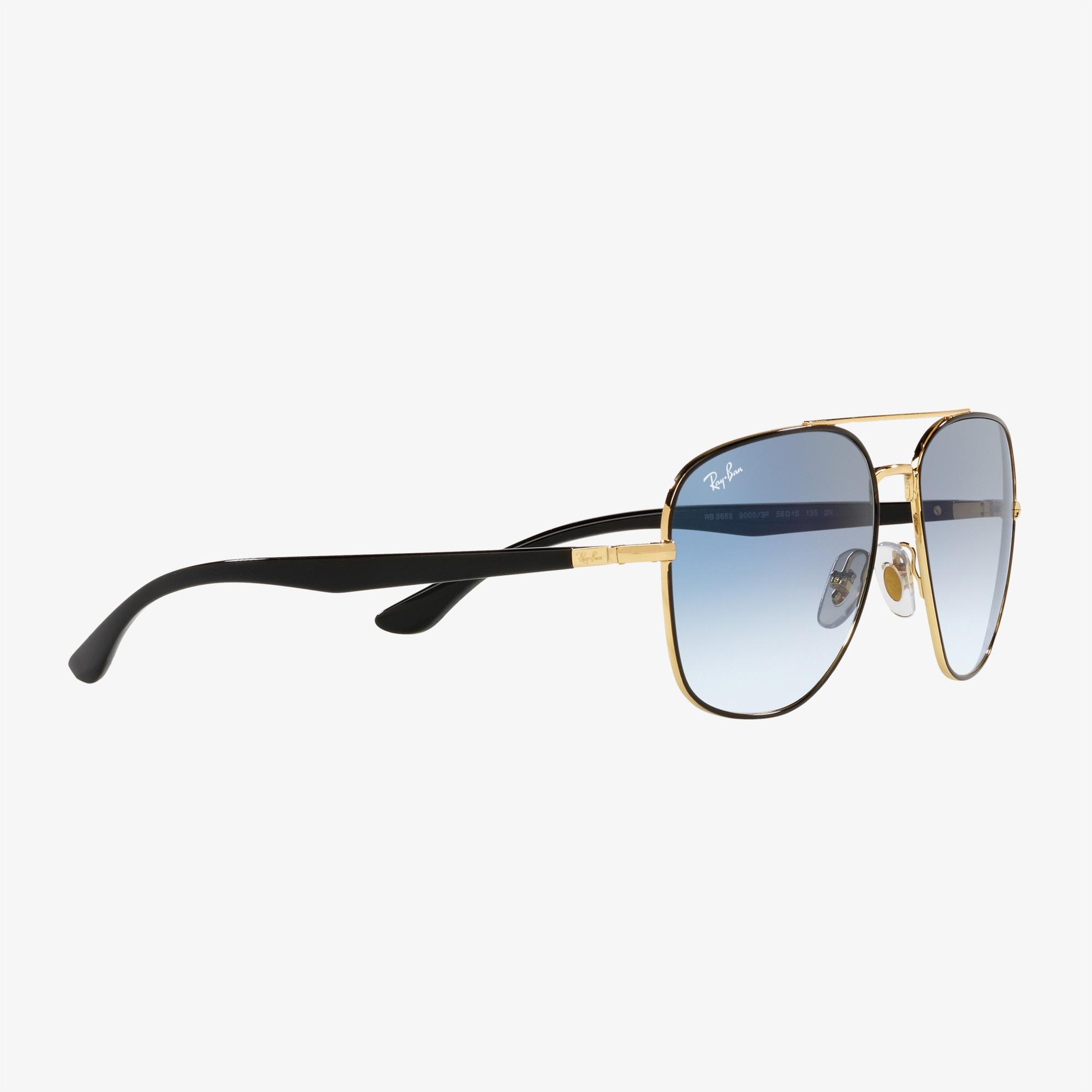 Ray-Ban 0RB3683 Unisex Siyah Güneş Gözlüğü