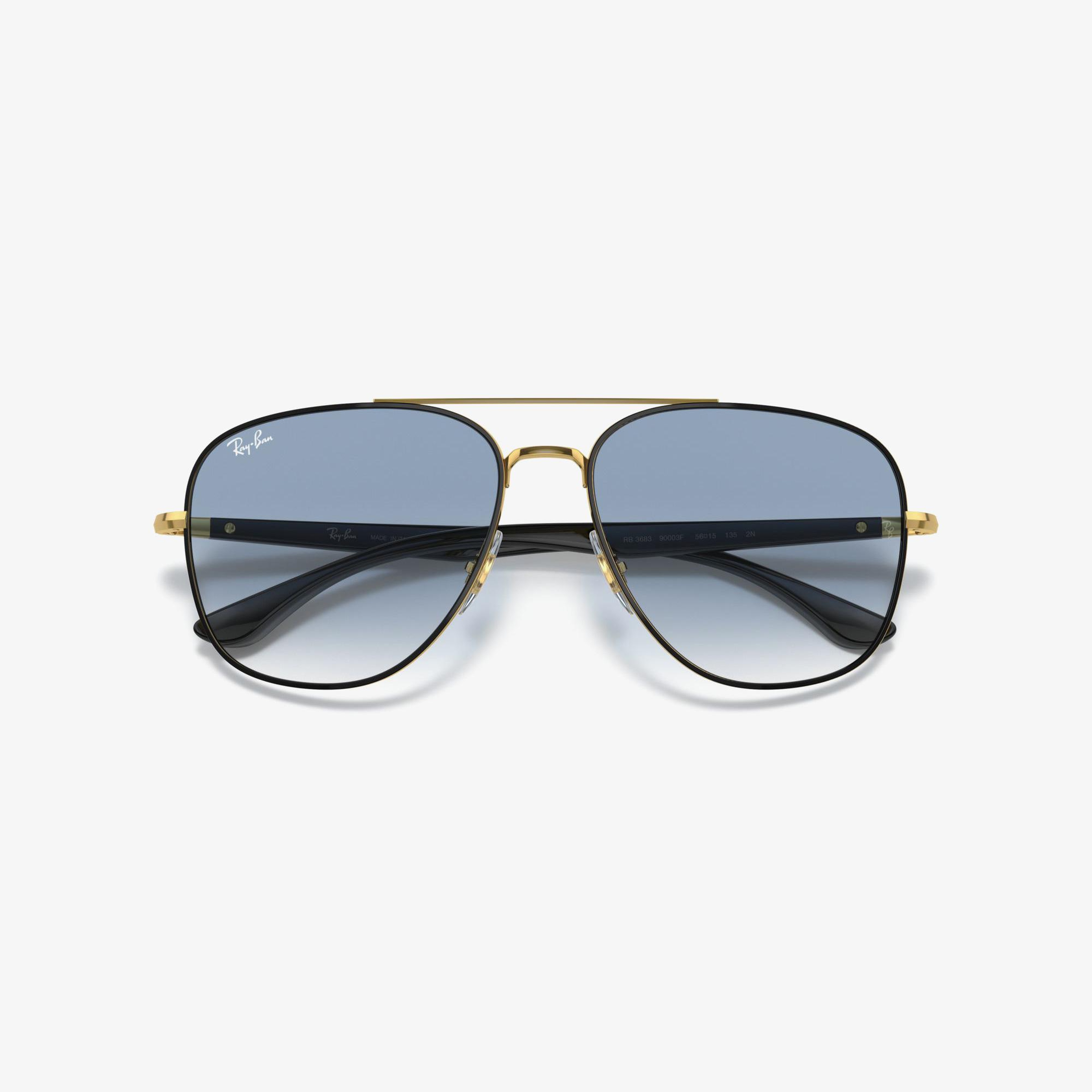 Ray-Ban 0RB3683 Unisex Siyah Güneş Gözlüğü