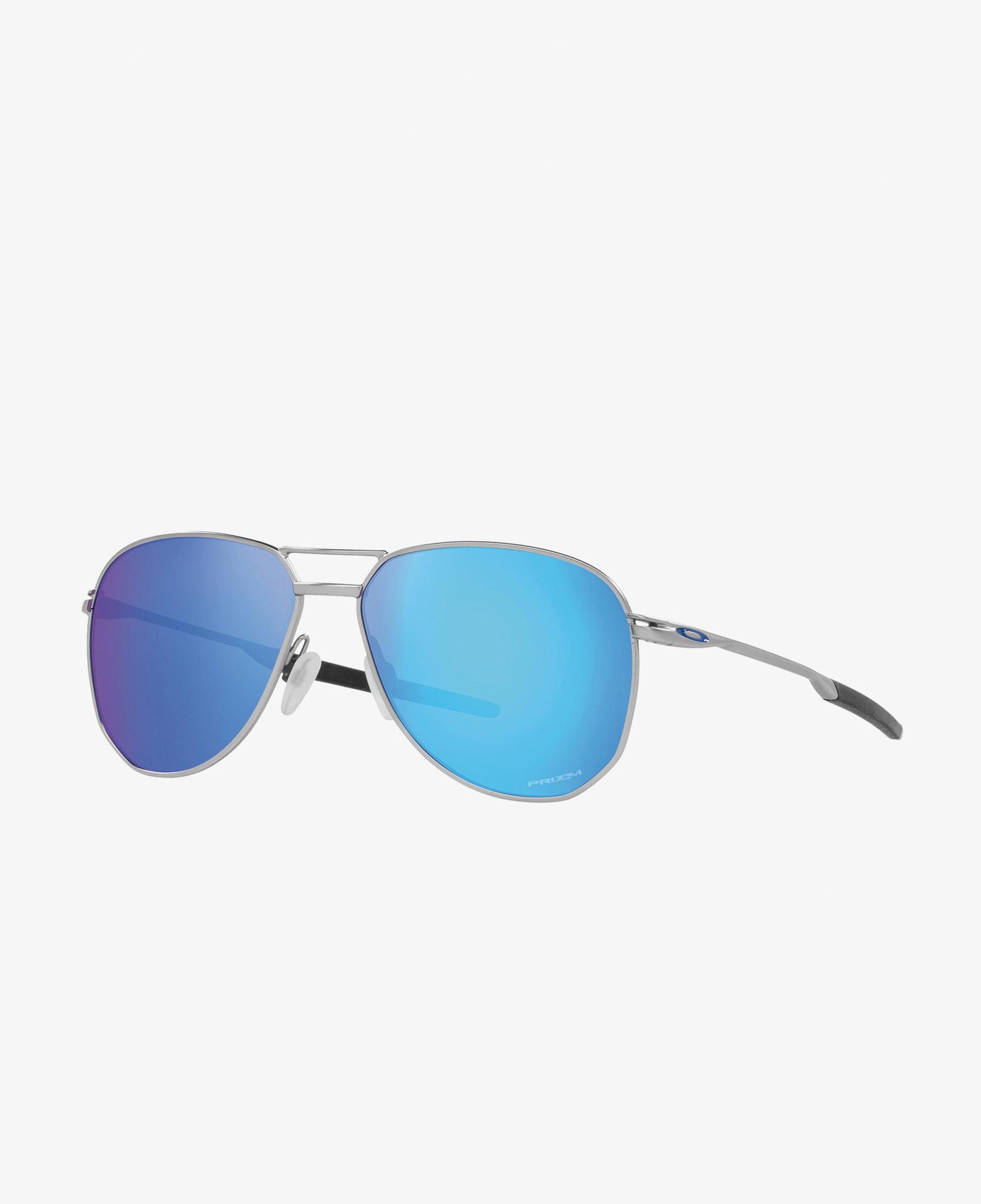Oakley 0OO4147 Erkek Satin Gümüş Güneş Gözlüğü