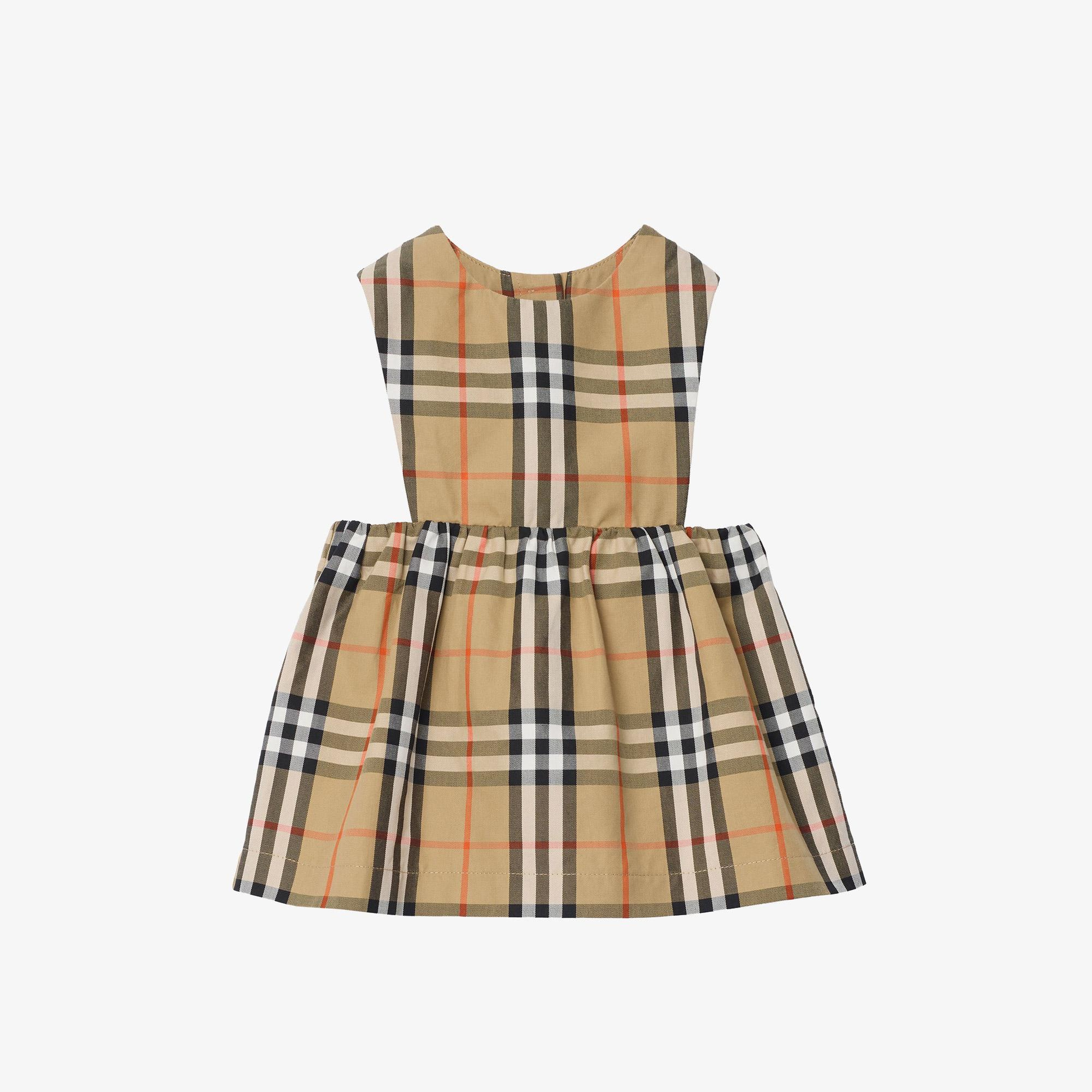 Burberry Halıma Check Çocuk Bej Hediye Seti