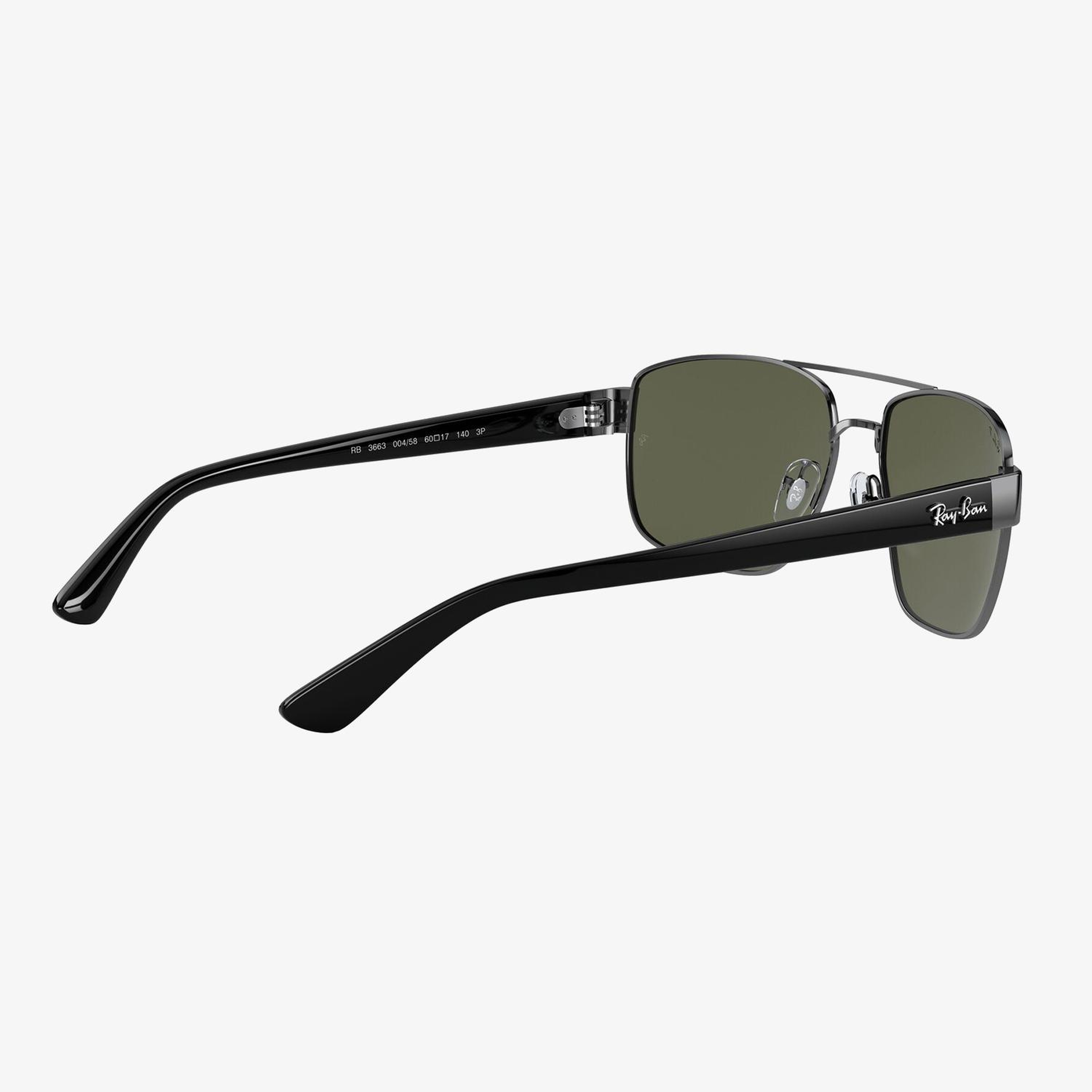 RAY-BAN 0RB3663 Erkek Shiny Siyah Güneş Gözlüğü