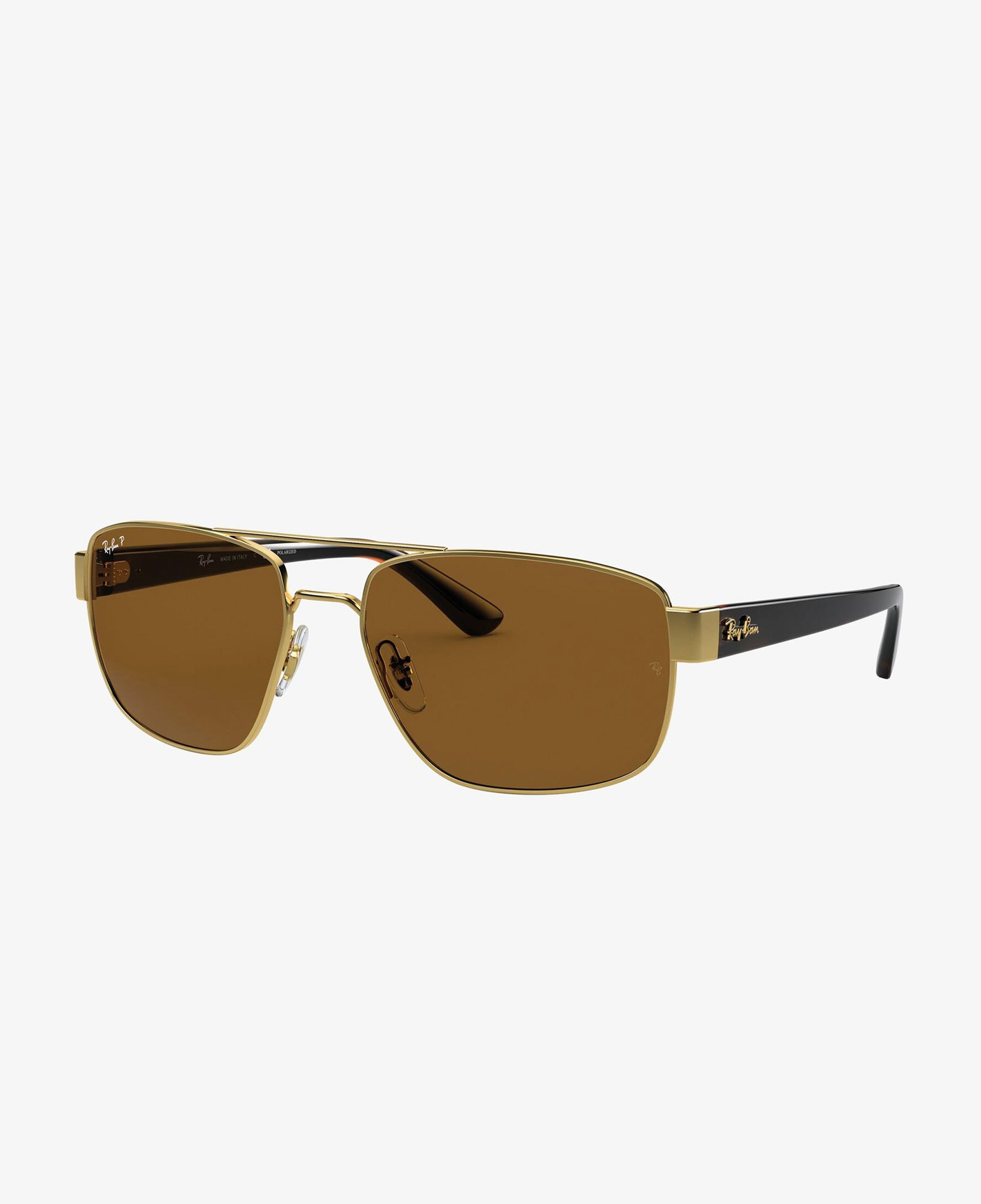 RAY-BAN 0RB3663 Erkek Shiny Altın Rengi Güneş Gözlüğü