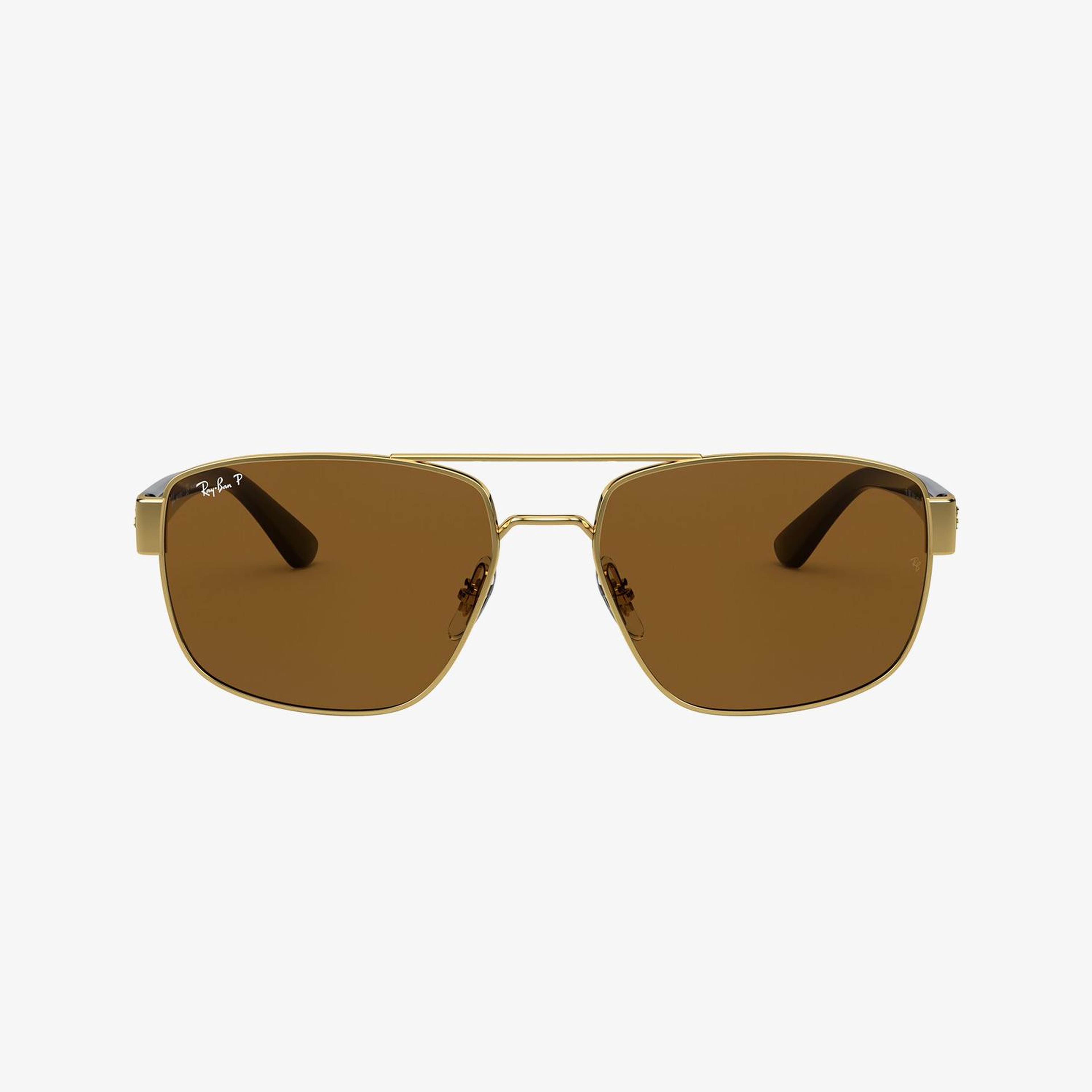 RAY-BAN 0RB3663 Erkek Shiny Altın Rengi Güneş Gözlüğü