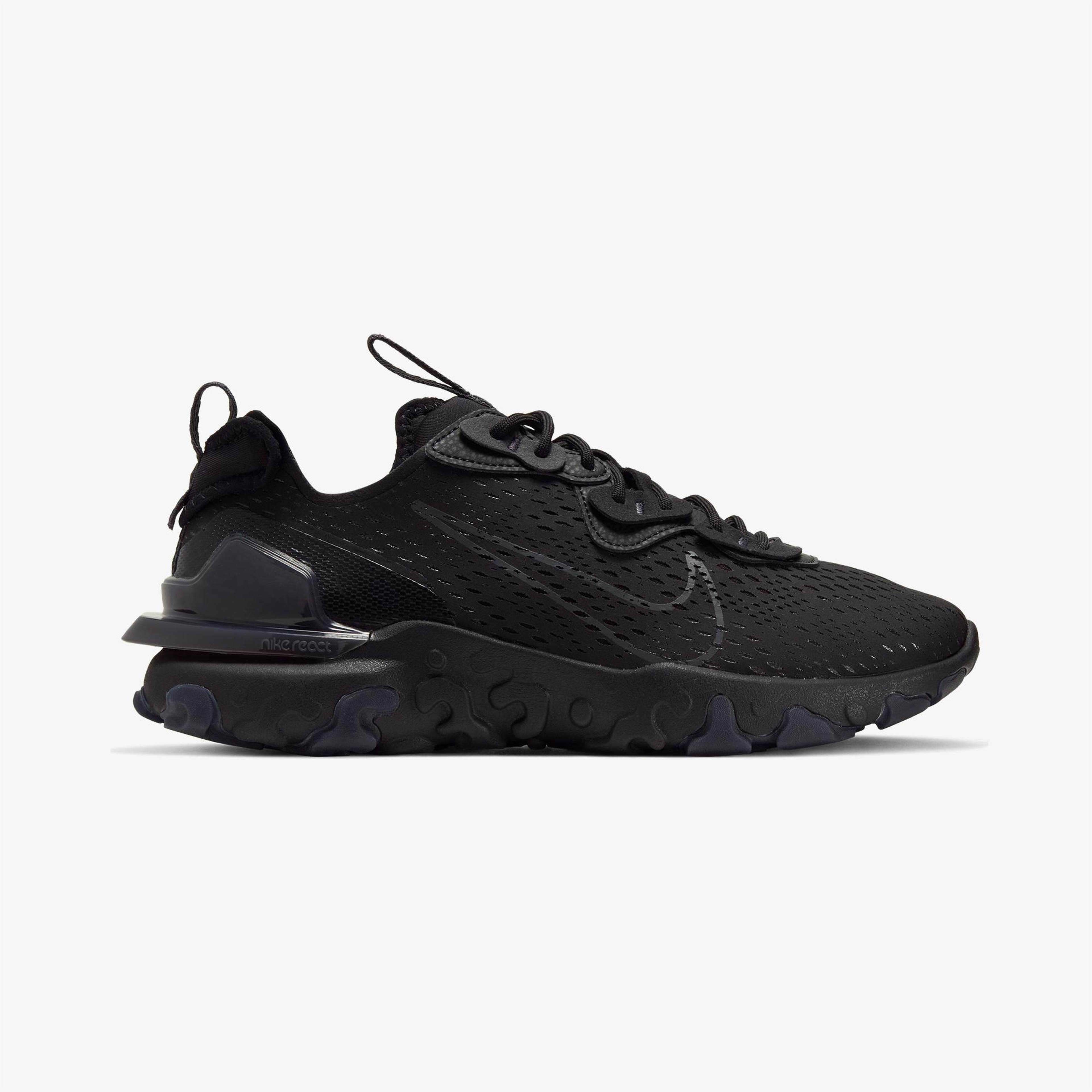 Nike React Vision Erkek Siyah Spor Ayakkabı