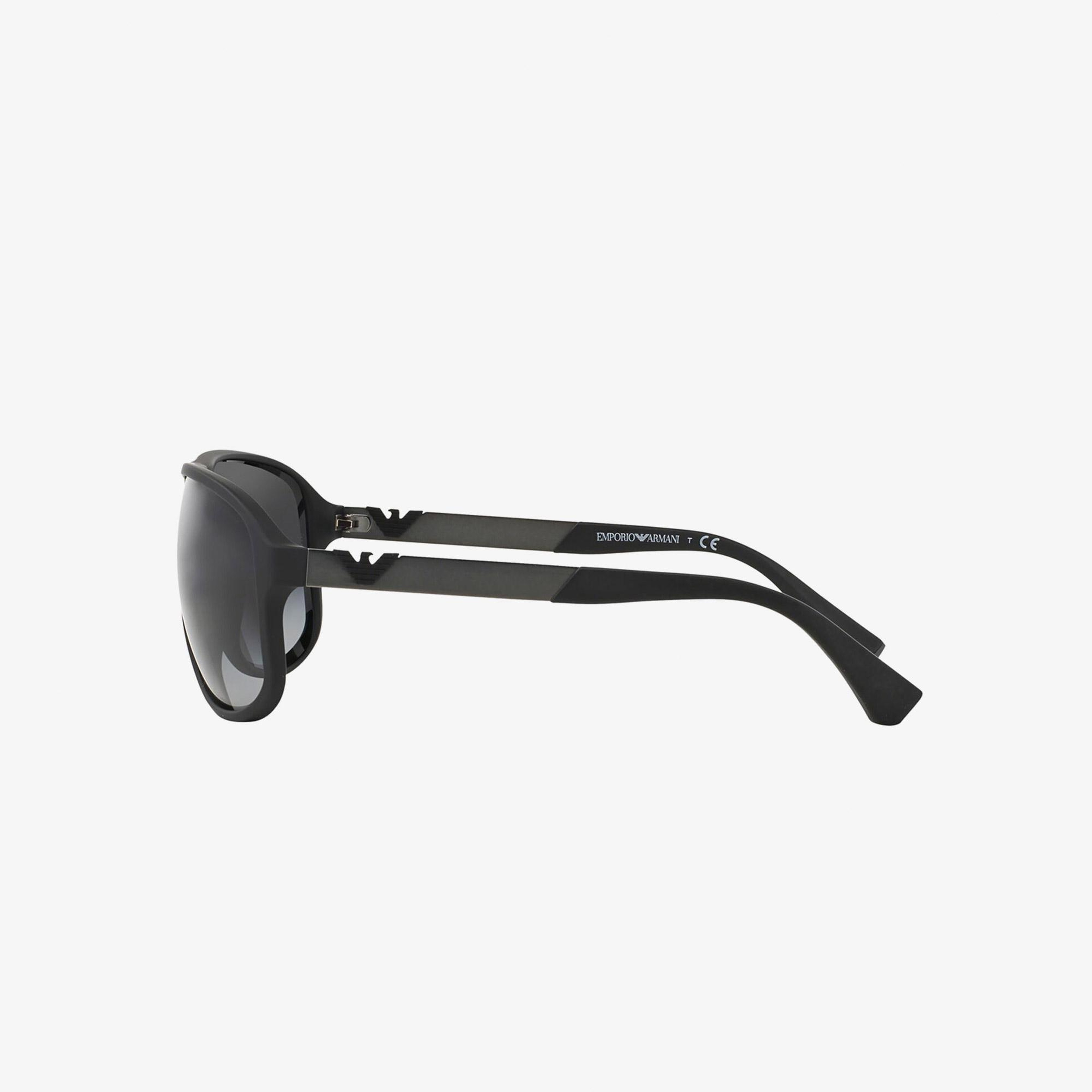 Emporio Armani Erkek Siyah Rubber Güneş Gözlüğü