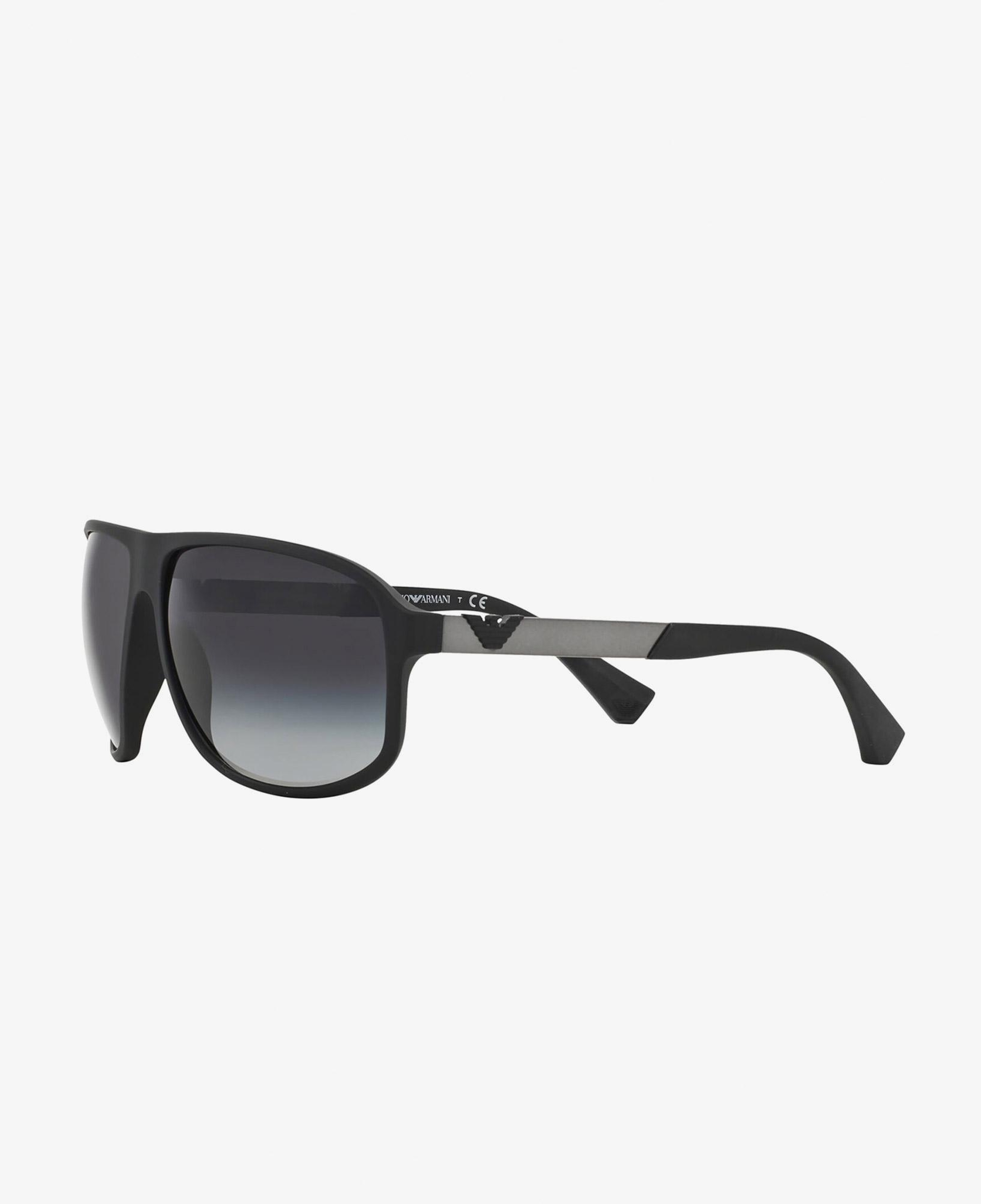 Emporio Armani Erkek Siyah Rubber Güneş Gözlüğü