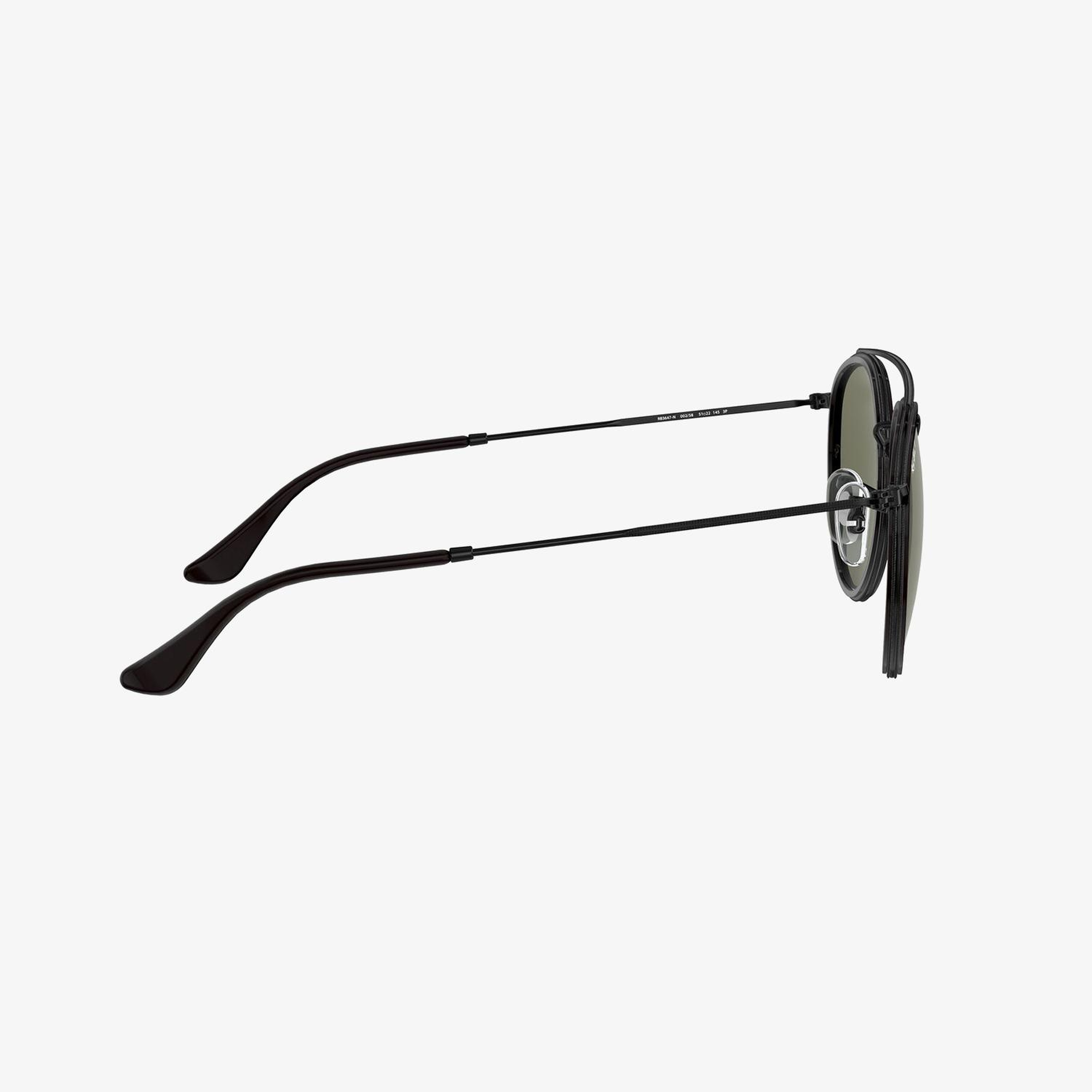 RAY-BAN 0RB3647N Unisex Siyah Güneş Gözlüğü