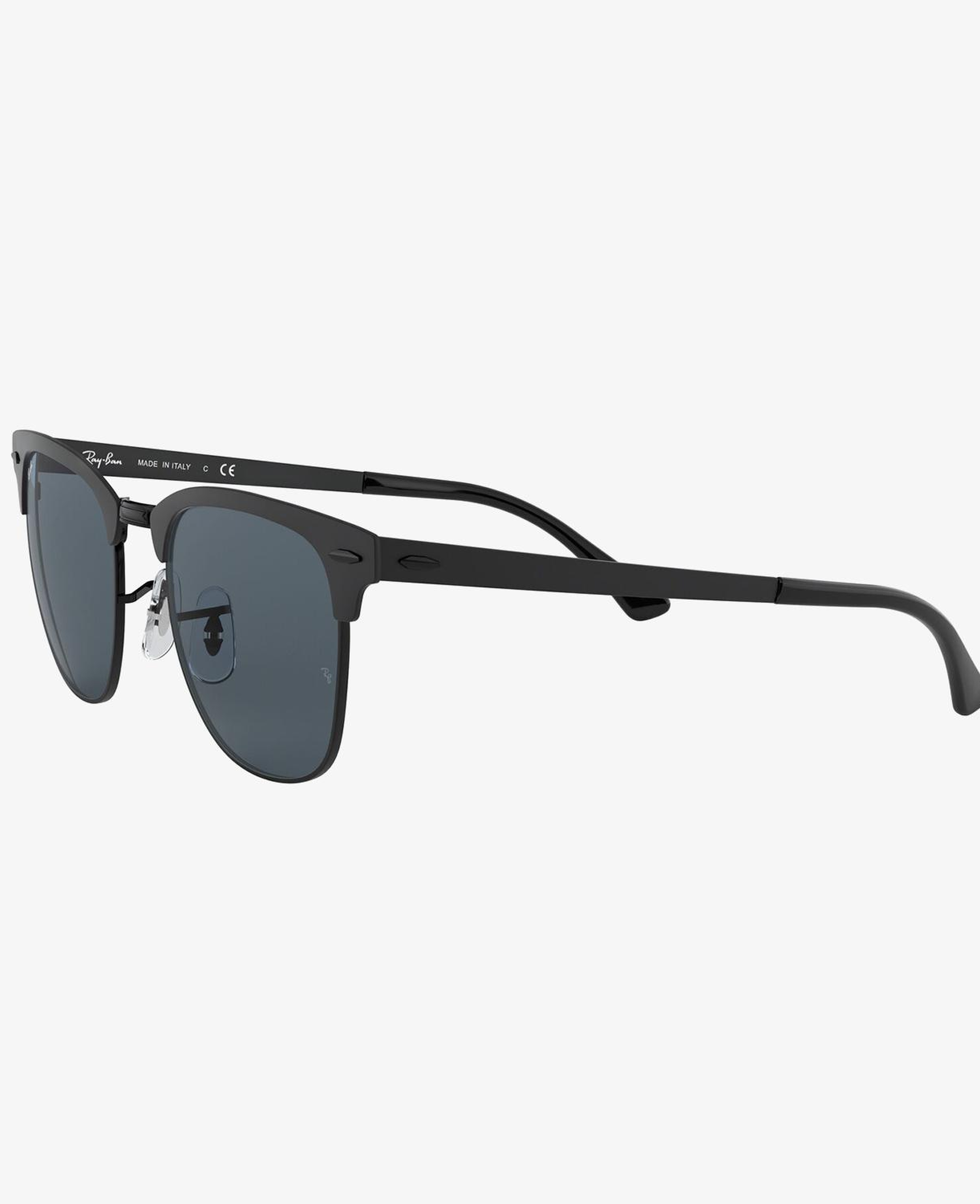 RAY-BAN 0RB3716 Clubmaster Metal Unisex Shiny Siyah Top Mat Güneş Gözlüğü