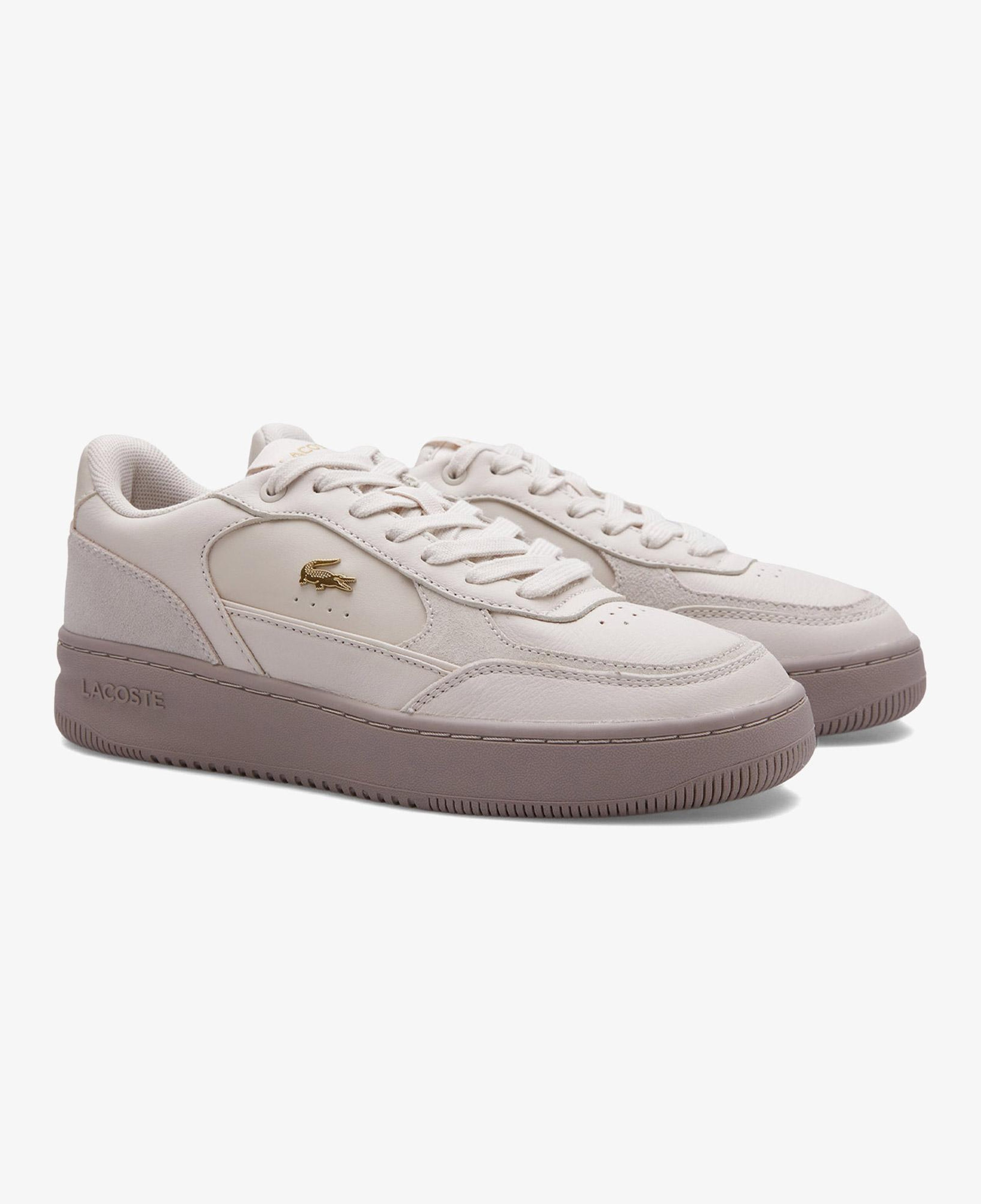Lacoste L001 Ace Kadın Krem Sneaker