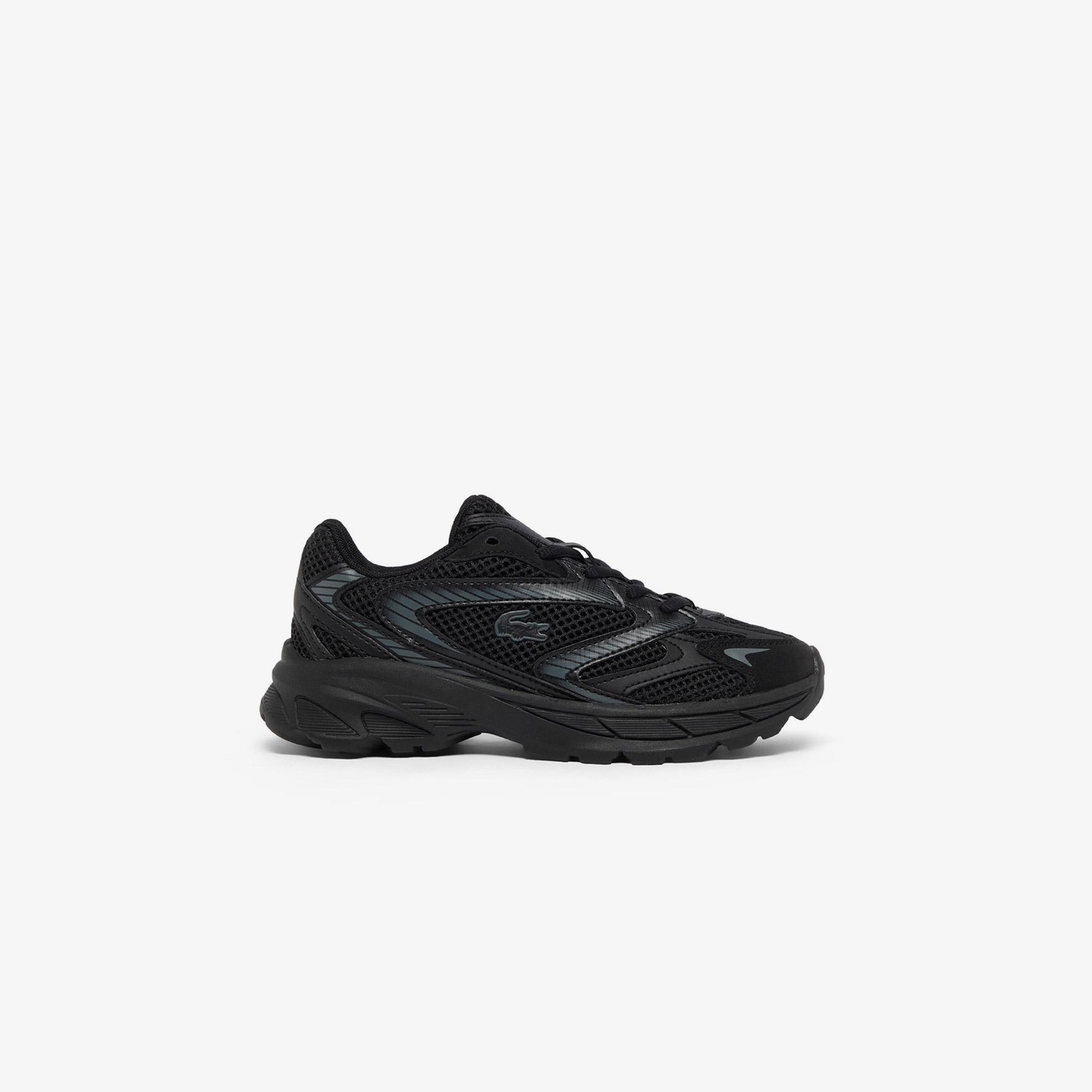 L003 Neo Shot Çocuk Siyah Sneaker