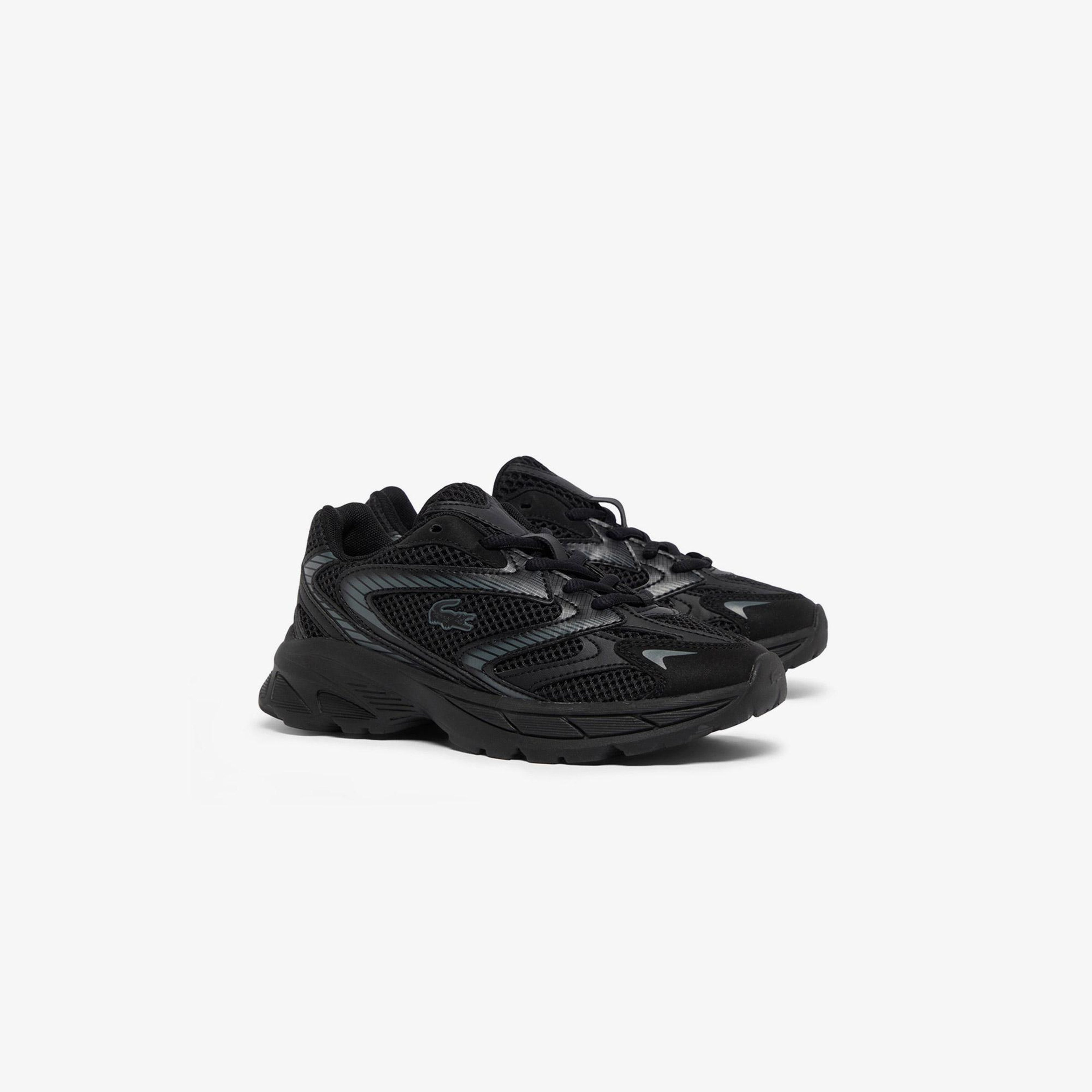 L003 Neo Shot Çocuk Siyah Sneaker