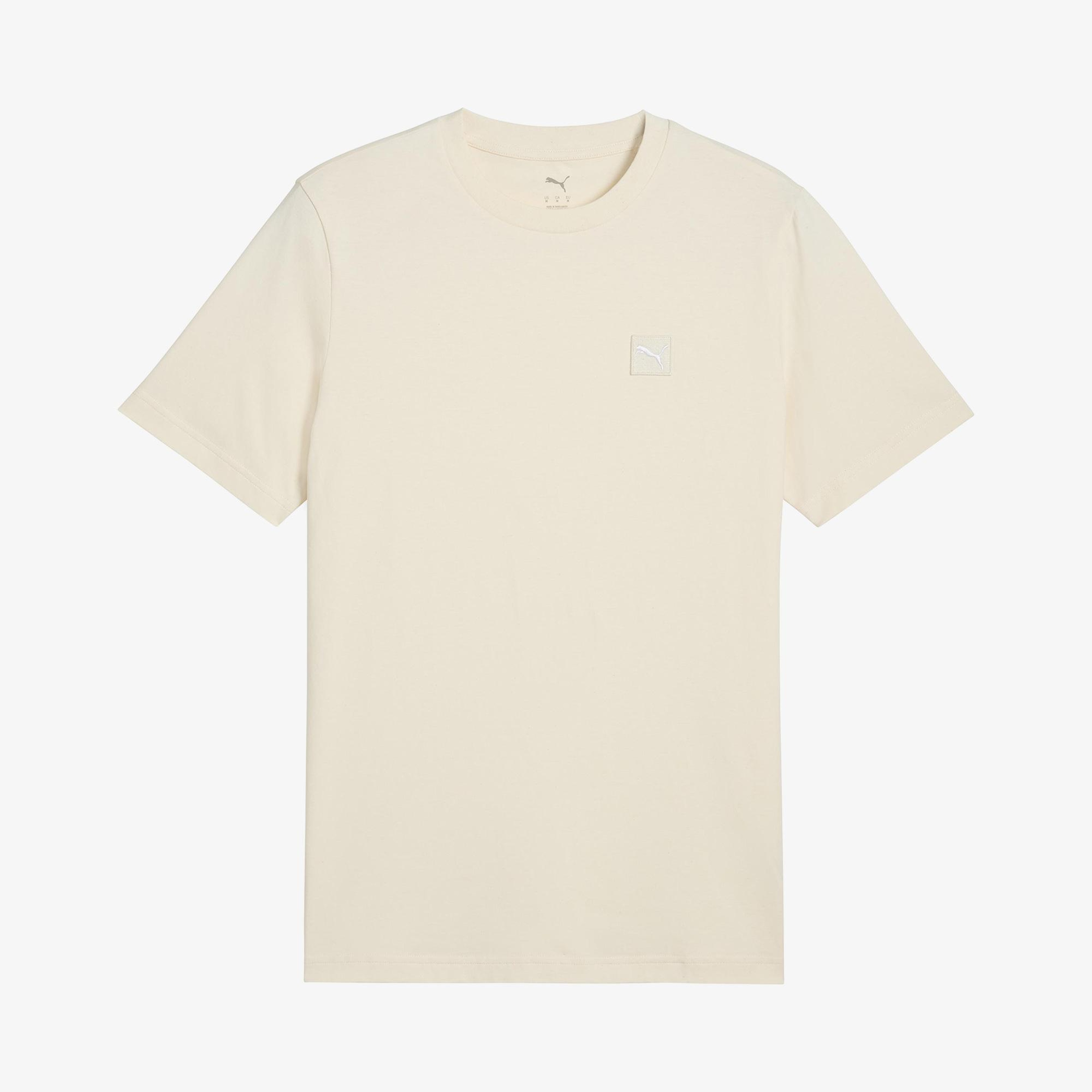 Puma Ess Elevated Erkek Krem T-Shirt