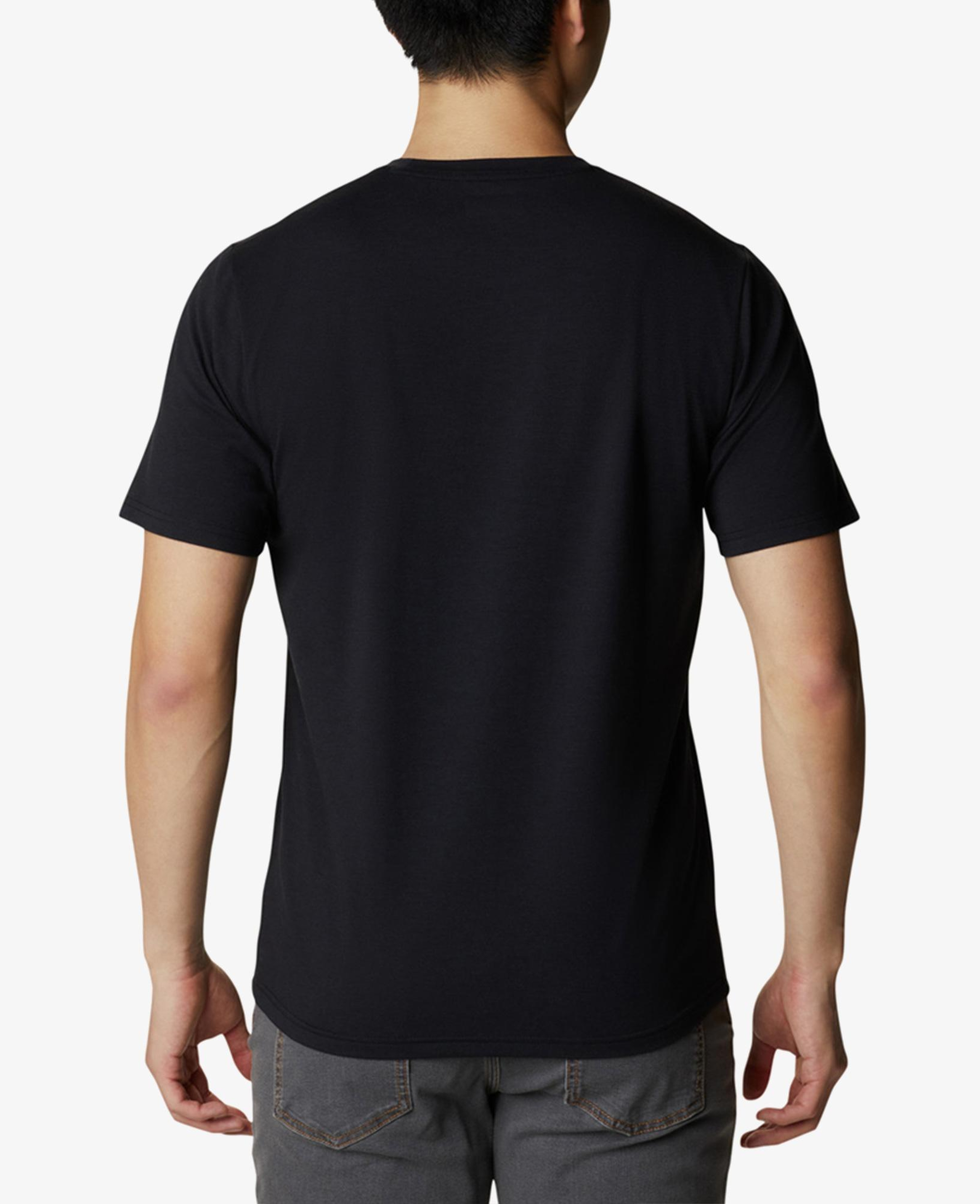Columbia Sun Trek Sleeve Erkek Siyah T-Shirt