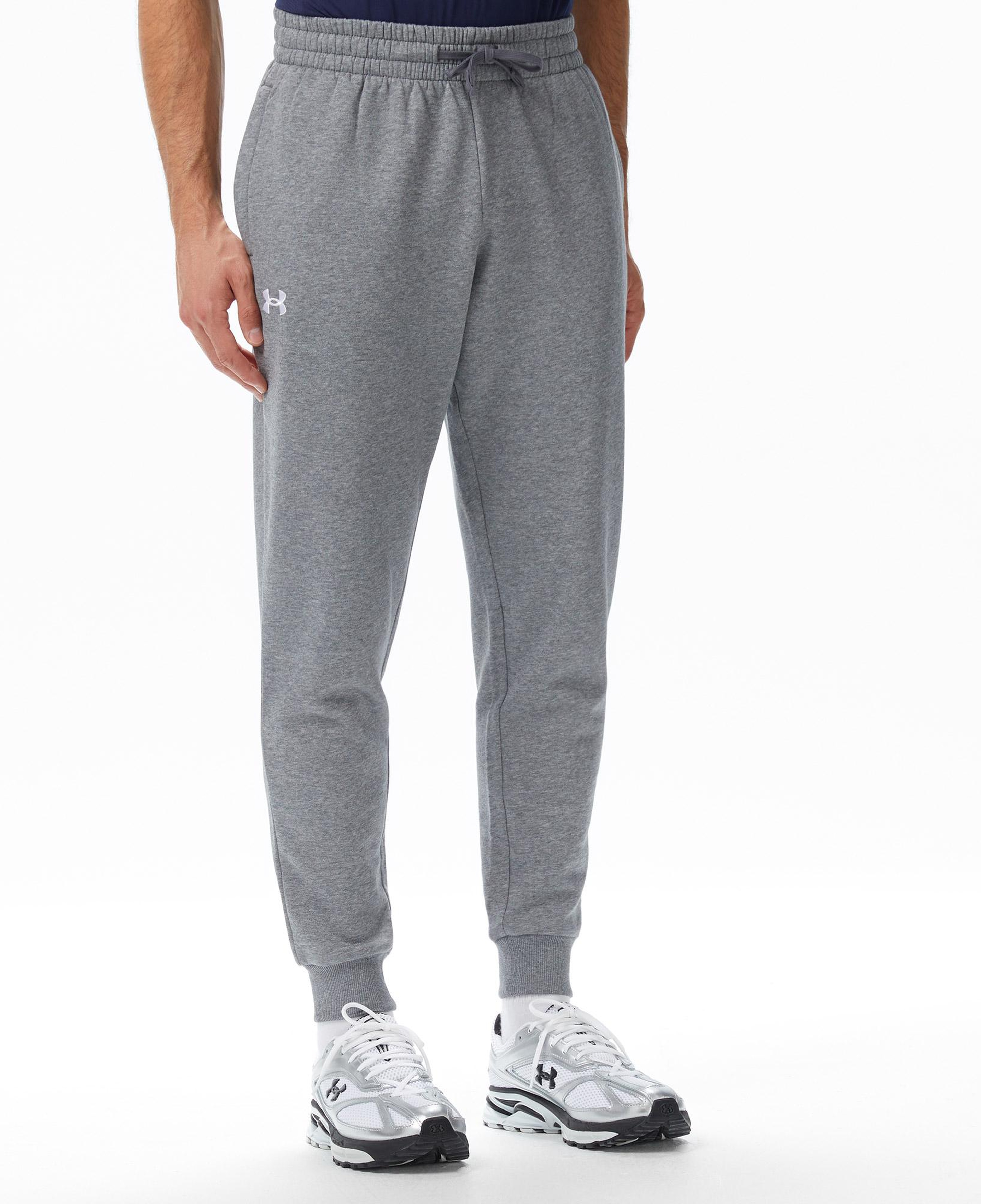 Under Armour Rial Fleece Joggers Erkek Gri Eşofman Altı