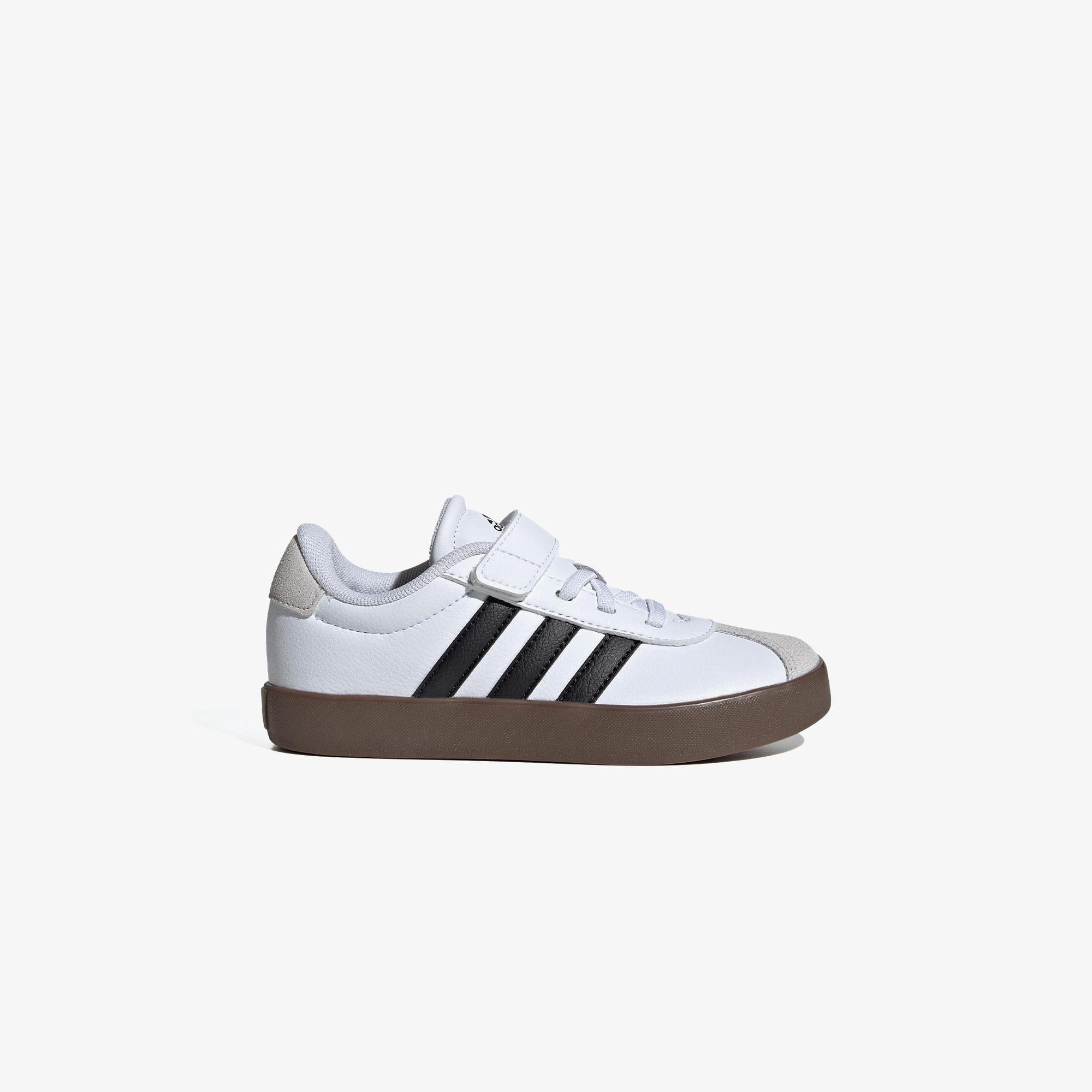 adidas VL Court 3.0 Skateboarding Çocuk Beyaz Spor Ayakkabı