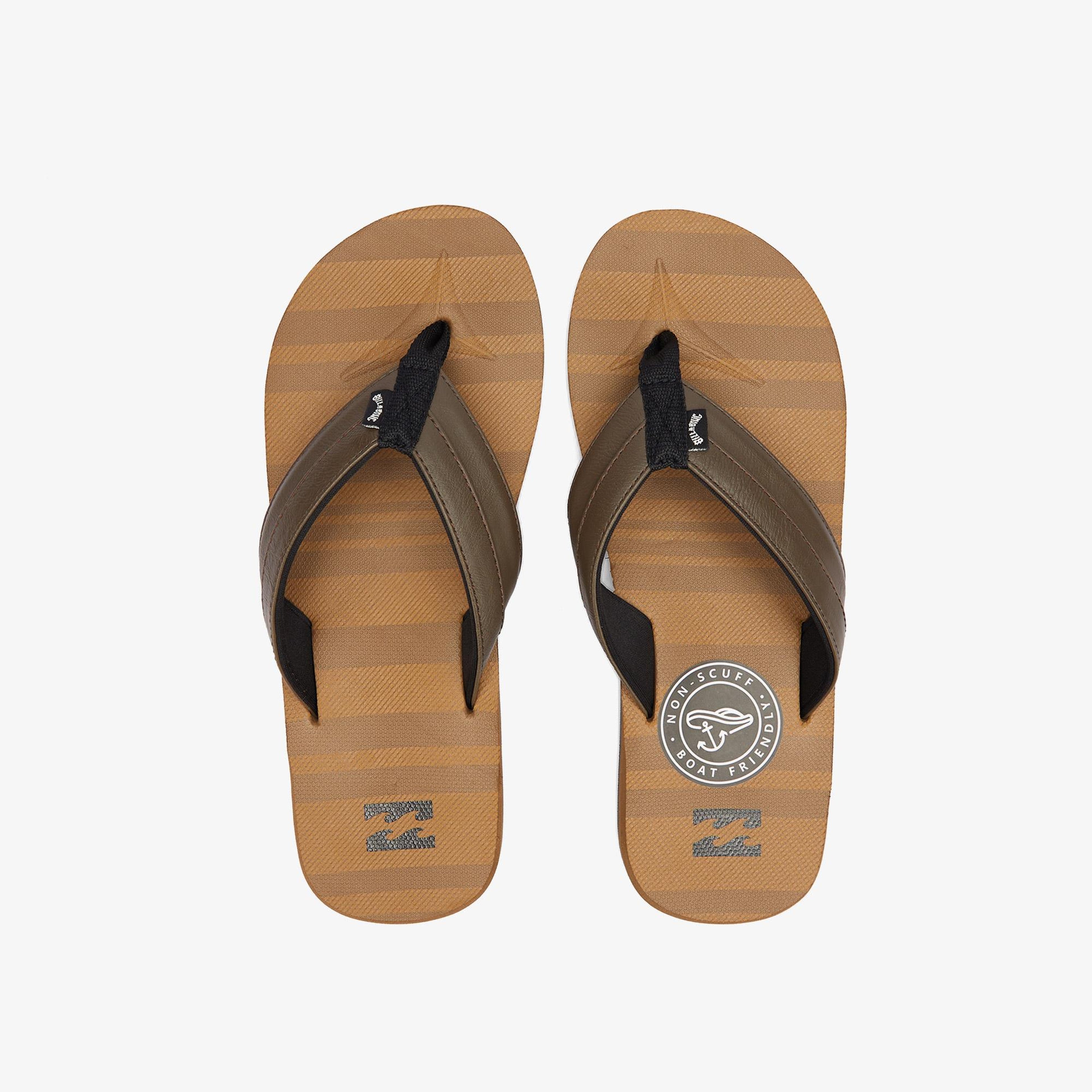 Billabong All Day Impact Print Erkek Kahverengi Terlik