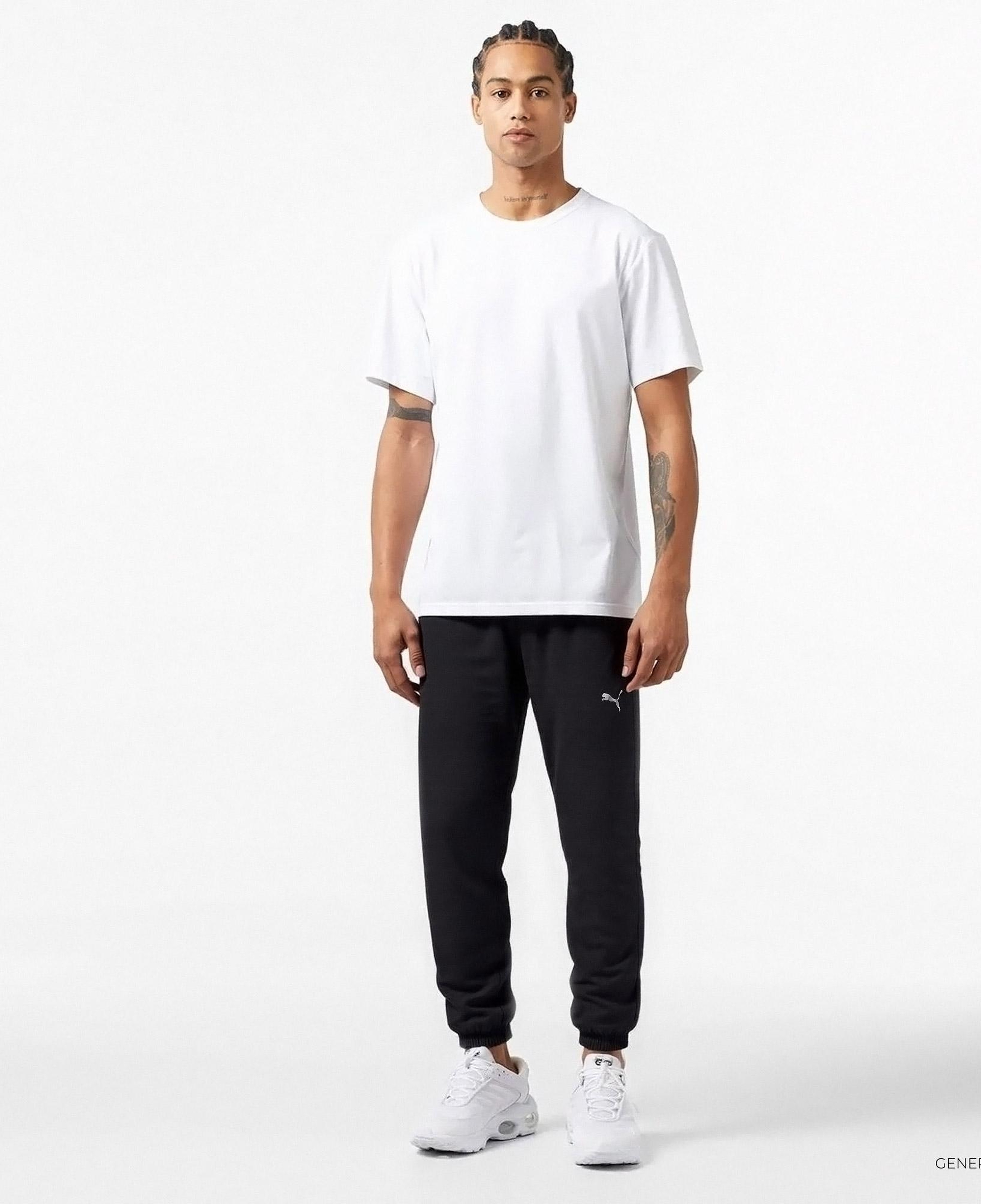 Puma Essentials Erkek Siyah Günlük Eşofman Altı