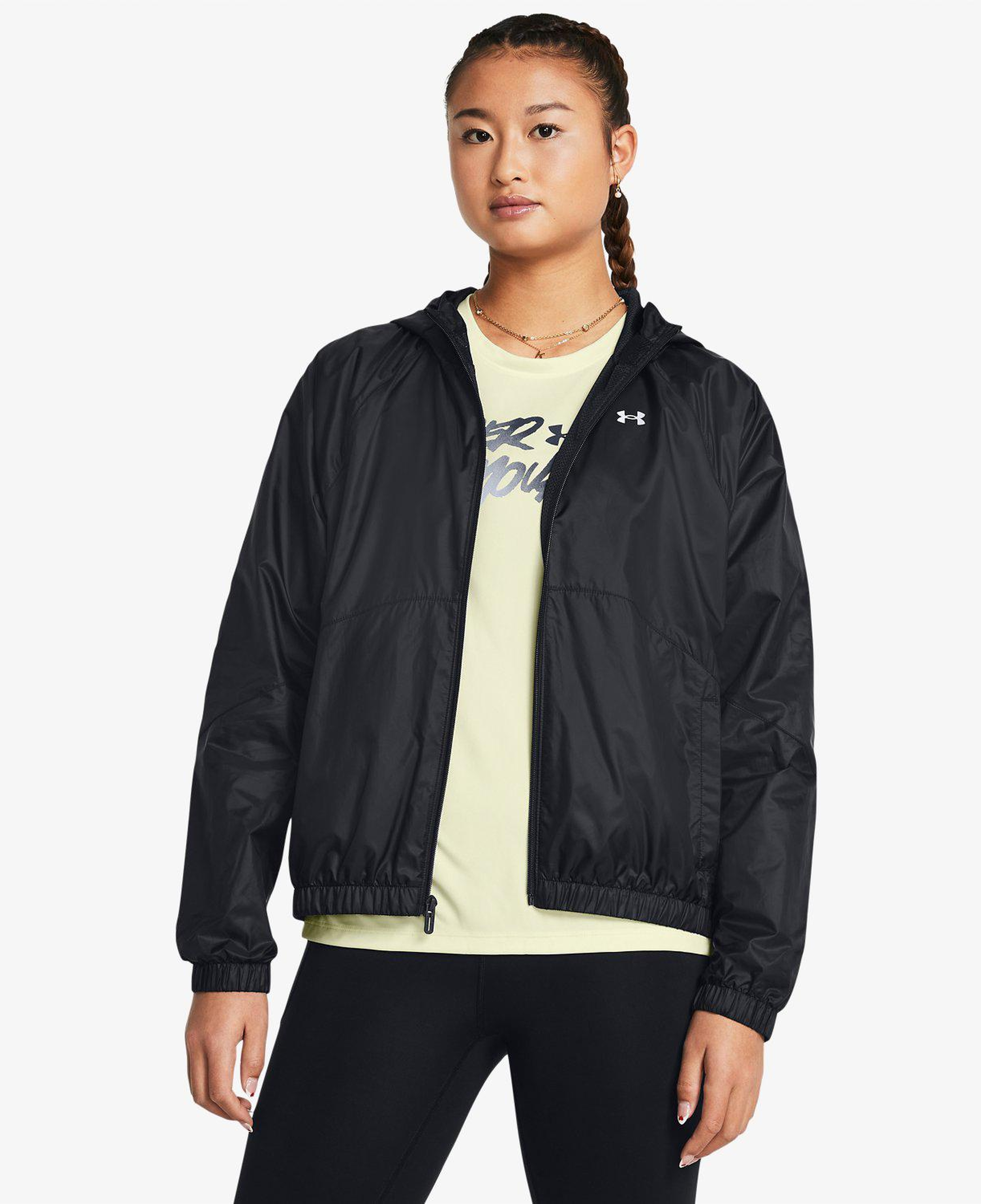 Under Armour Sport Windbreaker Kadın Siyah Rüzgarlık