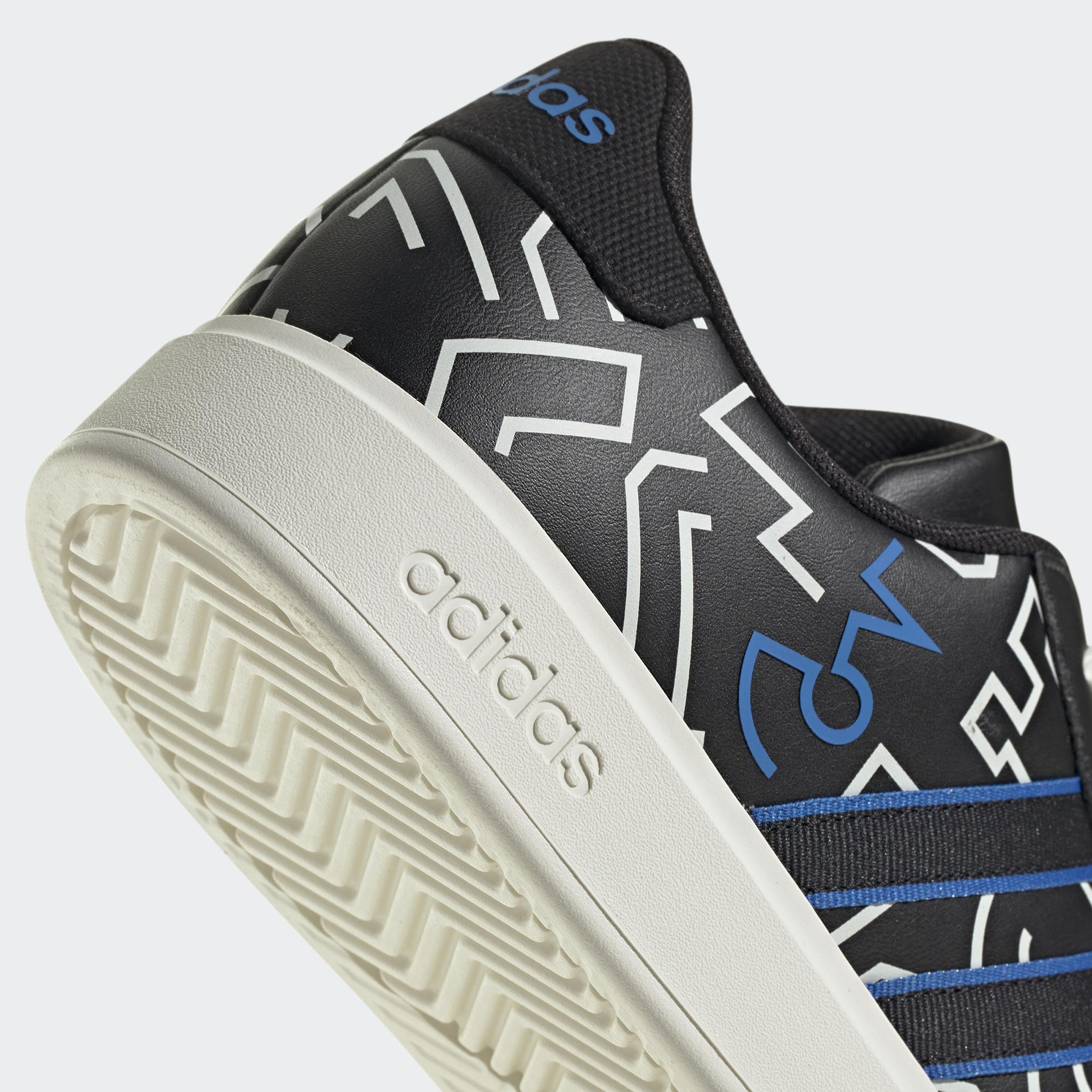 adidas Grand Court 2.0 Erkek Siyah Spor Ayakkabı