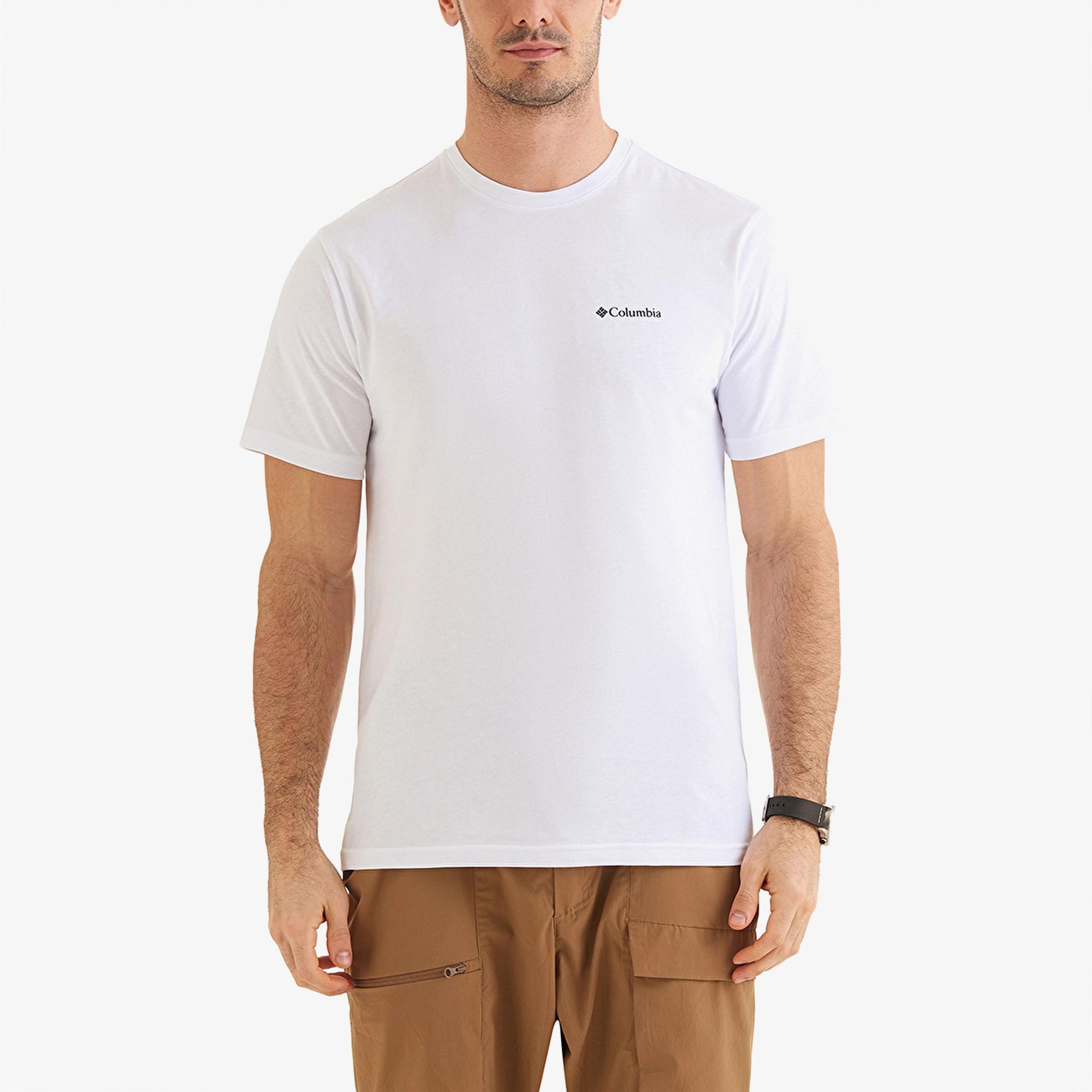 Columbia Csc Comfort Erkek Beyaz Günlük T-Shirt