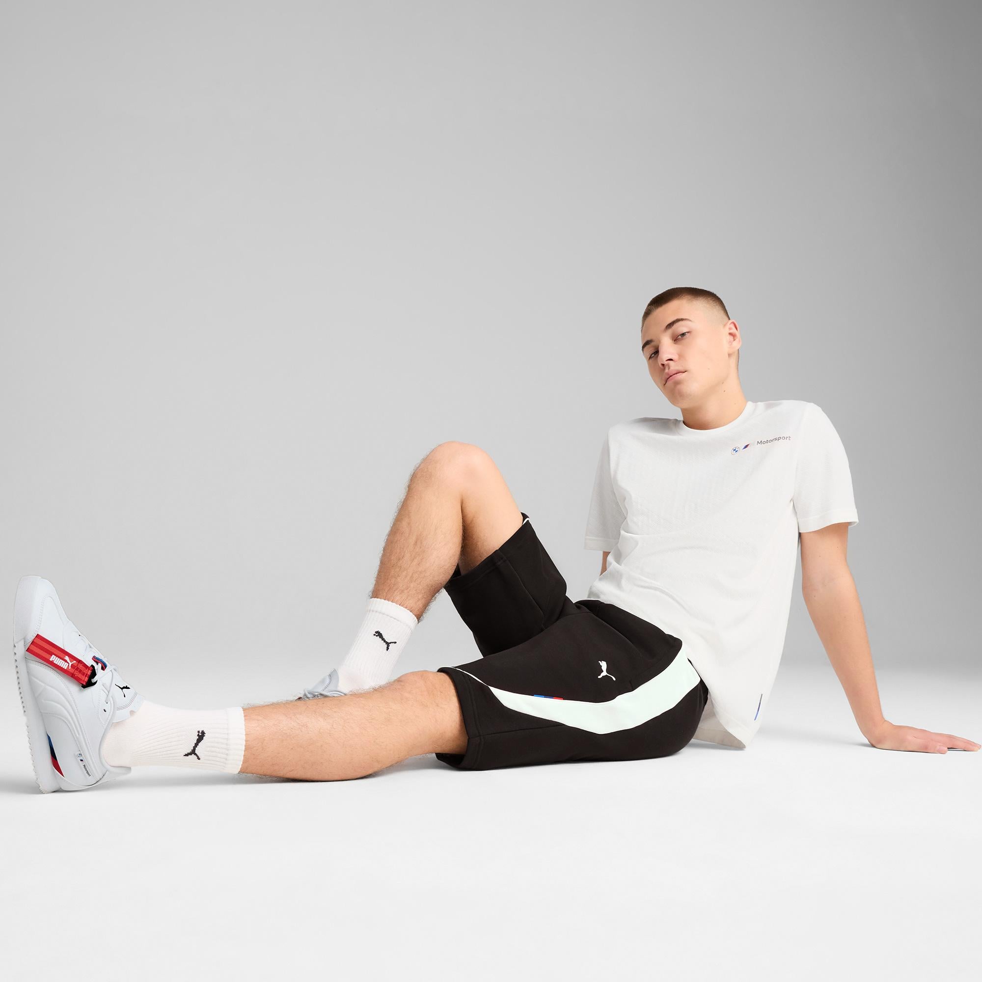 Puma Bmw Mms Sweat Erkek Siyah Şort