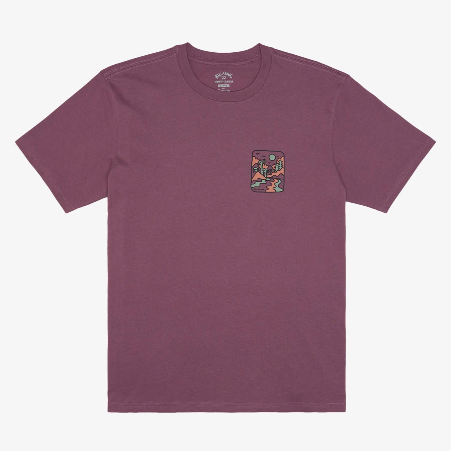 Billabong Shine Erkek Mor Günlük T-Shirt