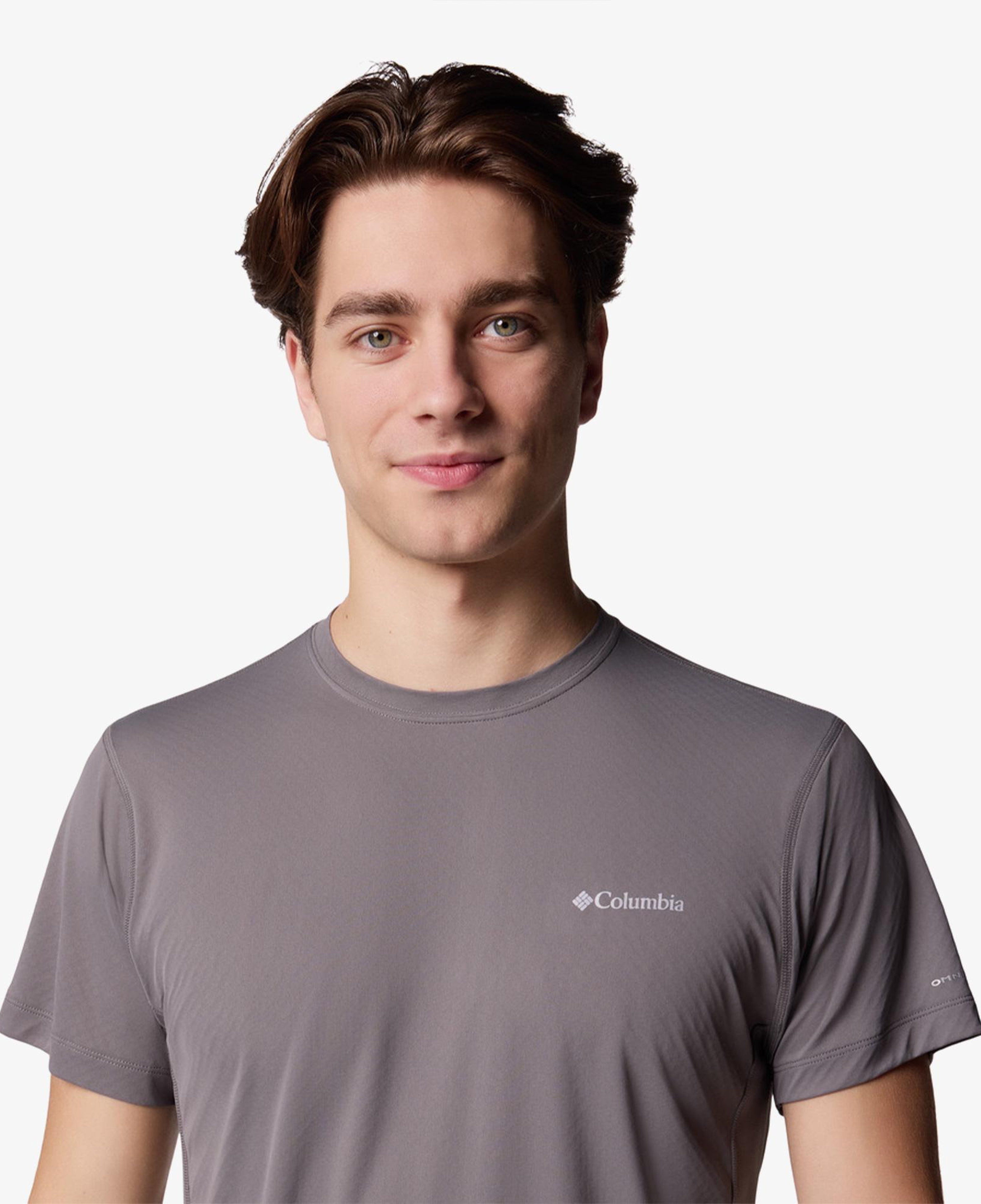 Columbia Zero Rules Light Ss Crew Erkek Kahverengi T-Shirt