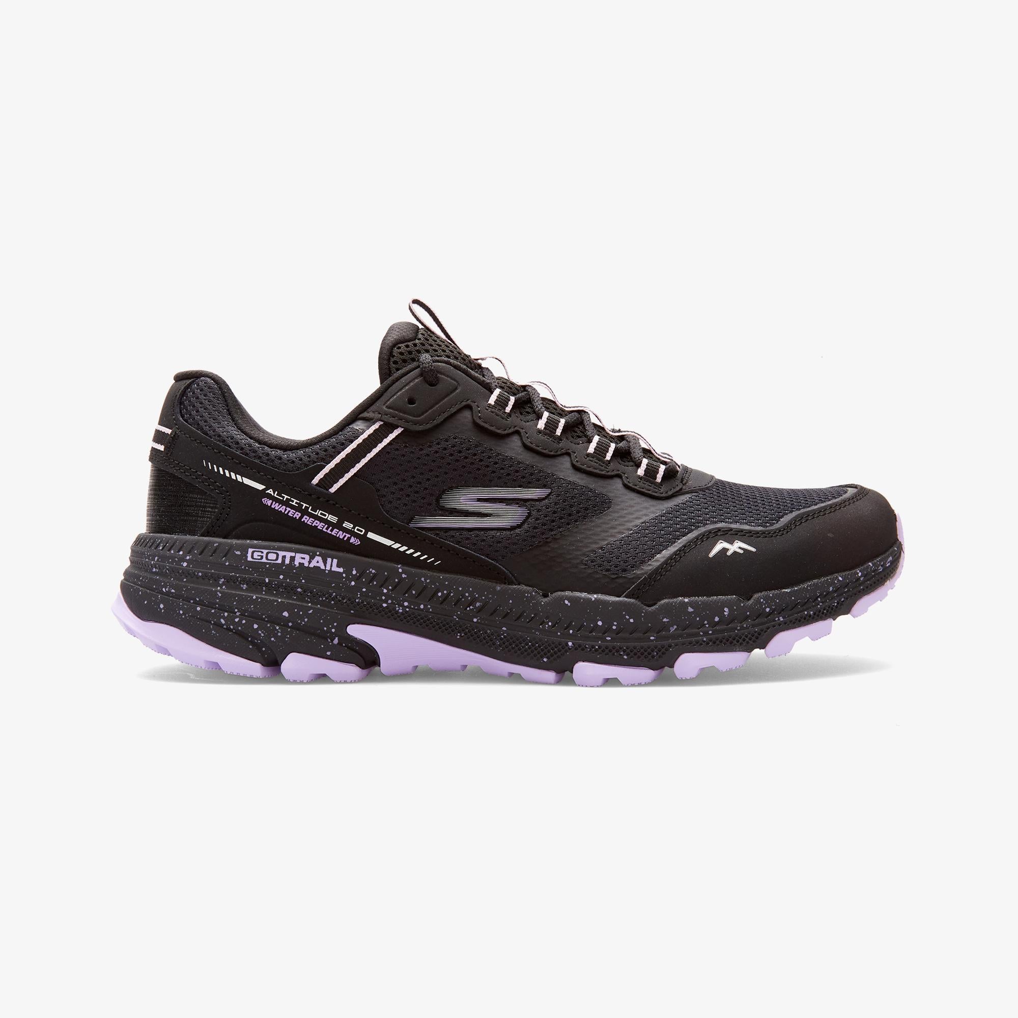 Skechers Go Run Trail Altitude Kadın Siyah Koşu Ayakkabısı