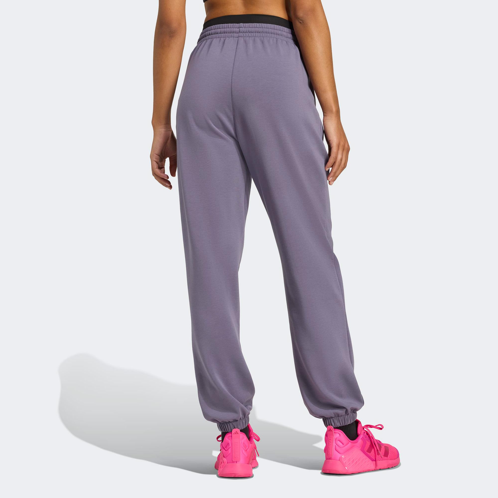 adidas Designed For Training Warm Up Kadın Mor Antrenman Eşofman Altı