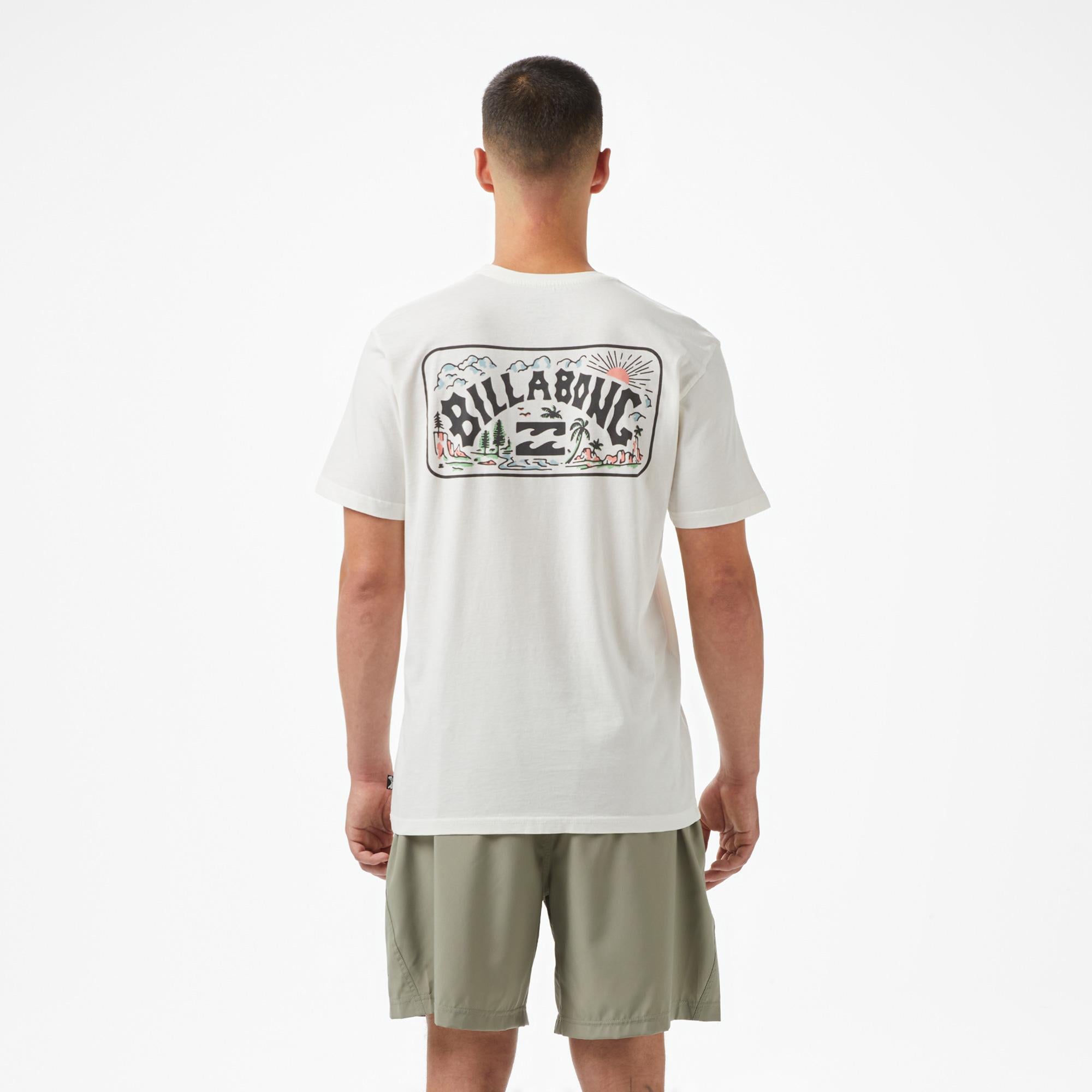 Billabong Scenic Arch Adiv Erkek Beyaz T-Shirt