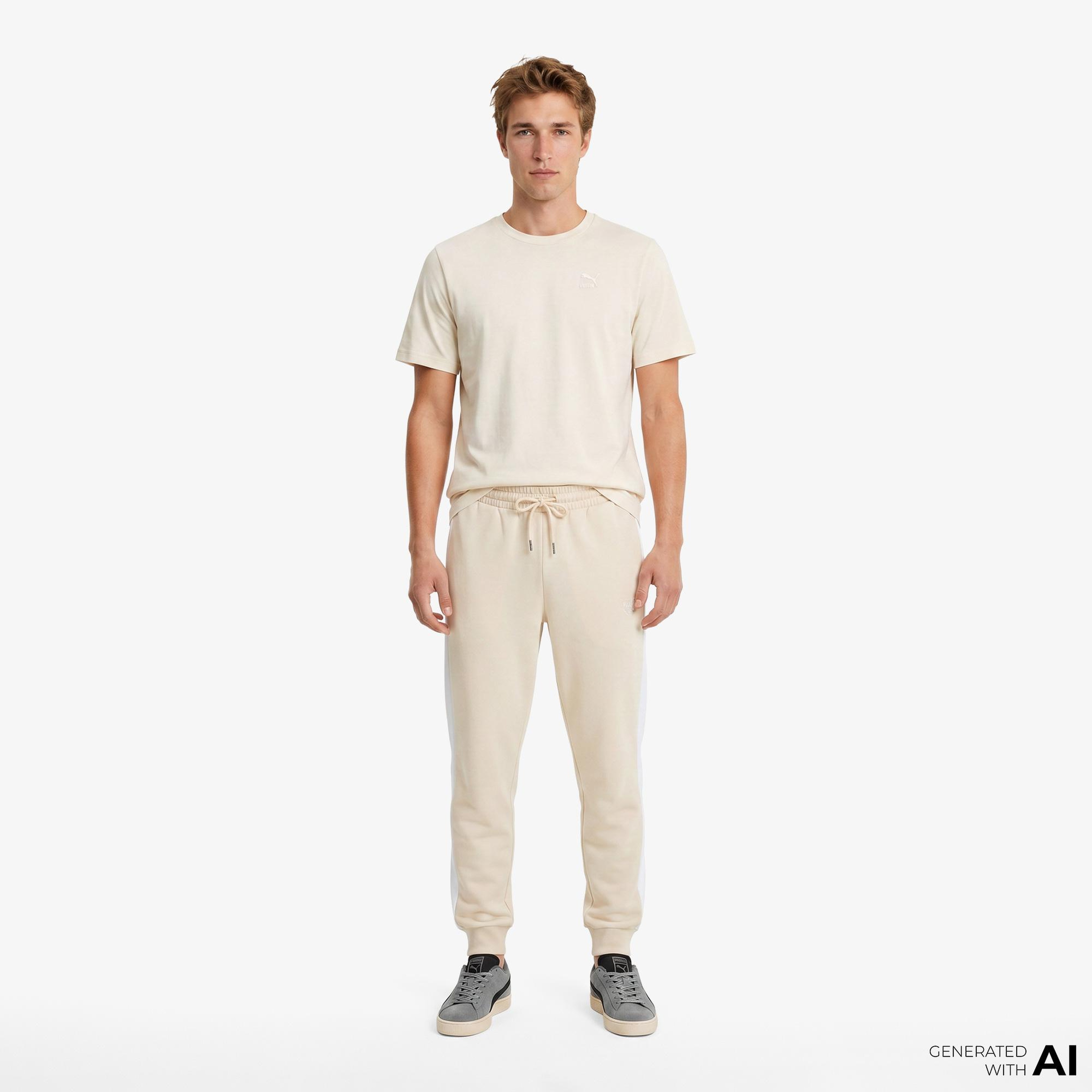 Puma Ess Elevated Sweats Tr Erkek Krem Eşofman Altı